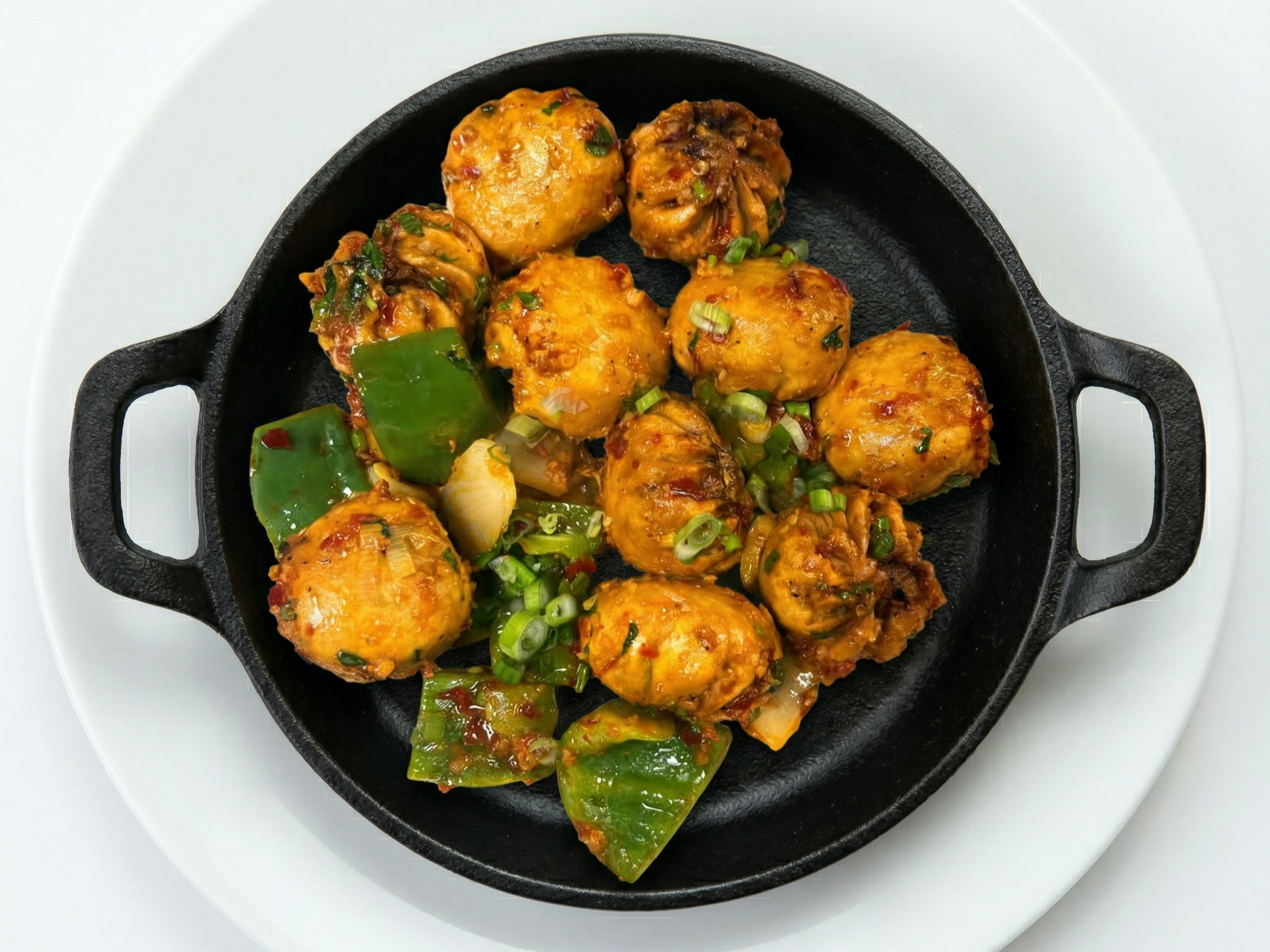 Chicken Chili Momo.