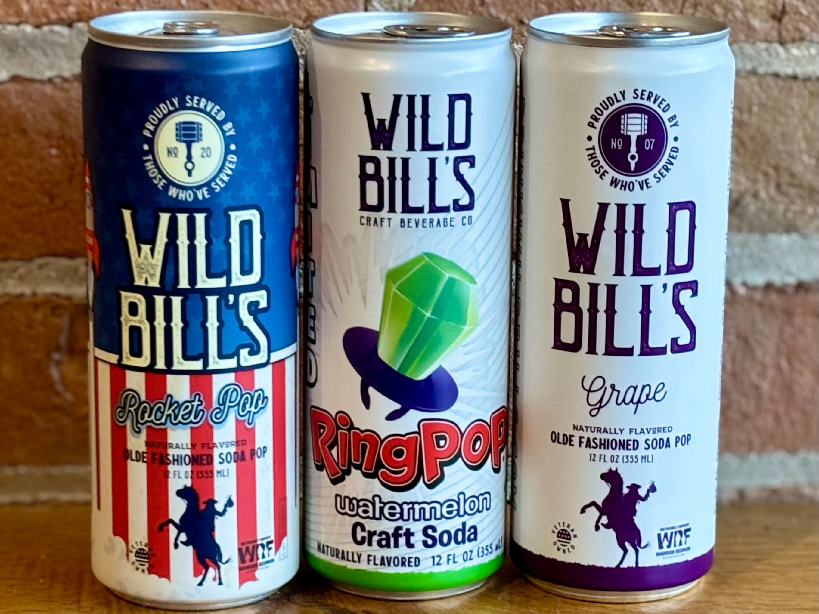 Wild Bill's Craft Soda.