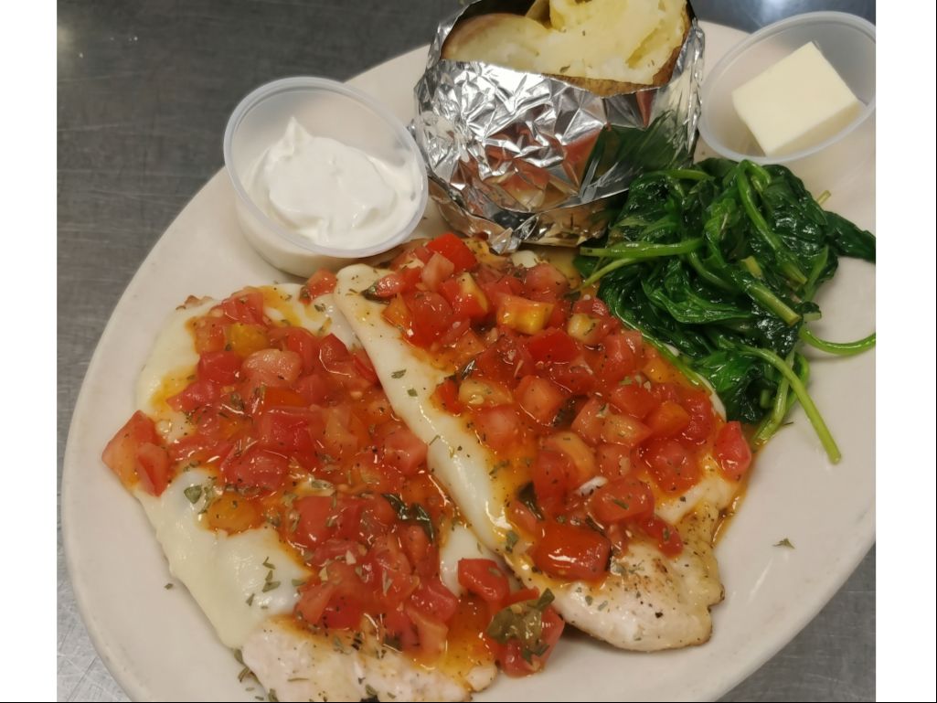 Chicken Bruschetta.
