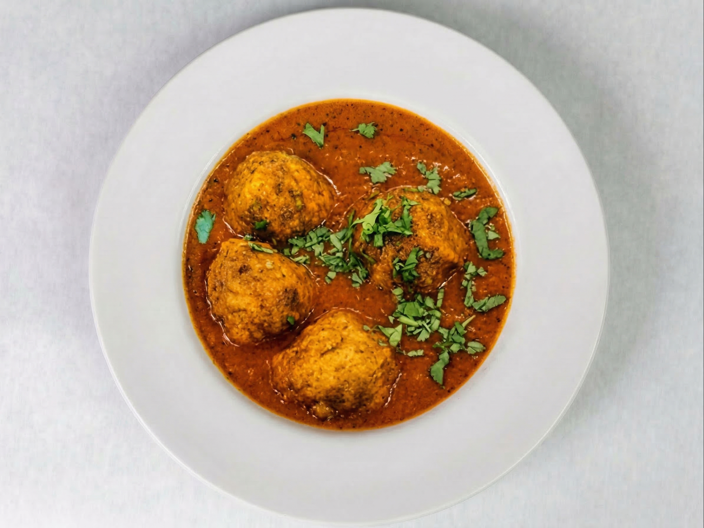 CHICKEN KOFTA MASALA.