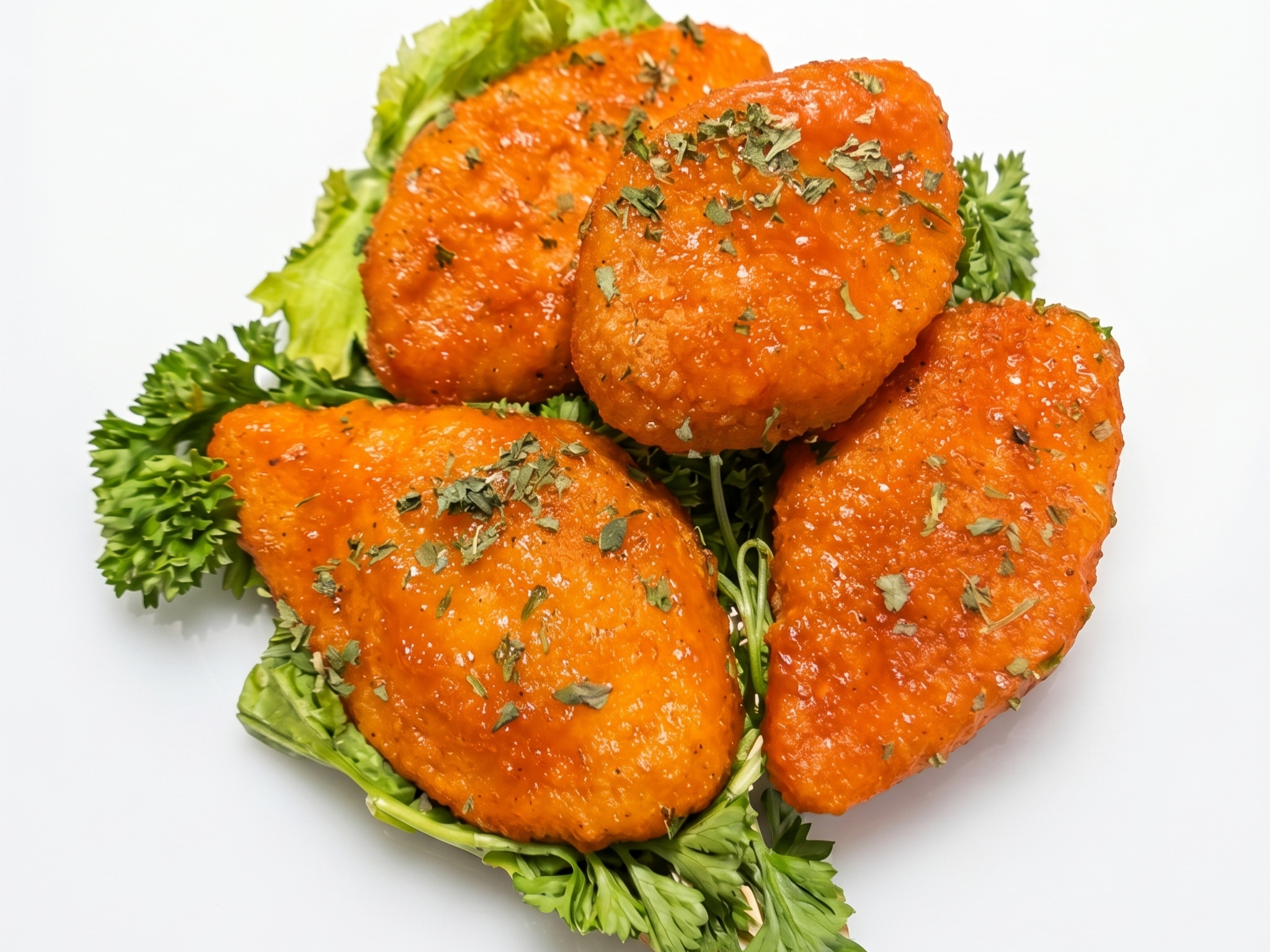 3 Meatless Wings Combo.