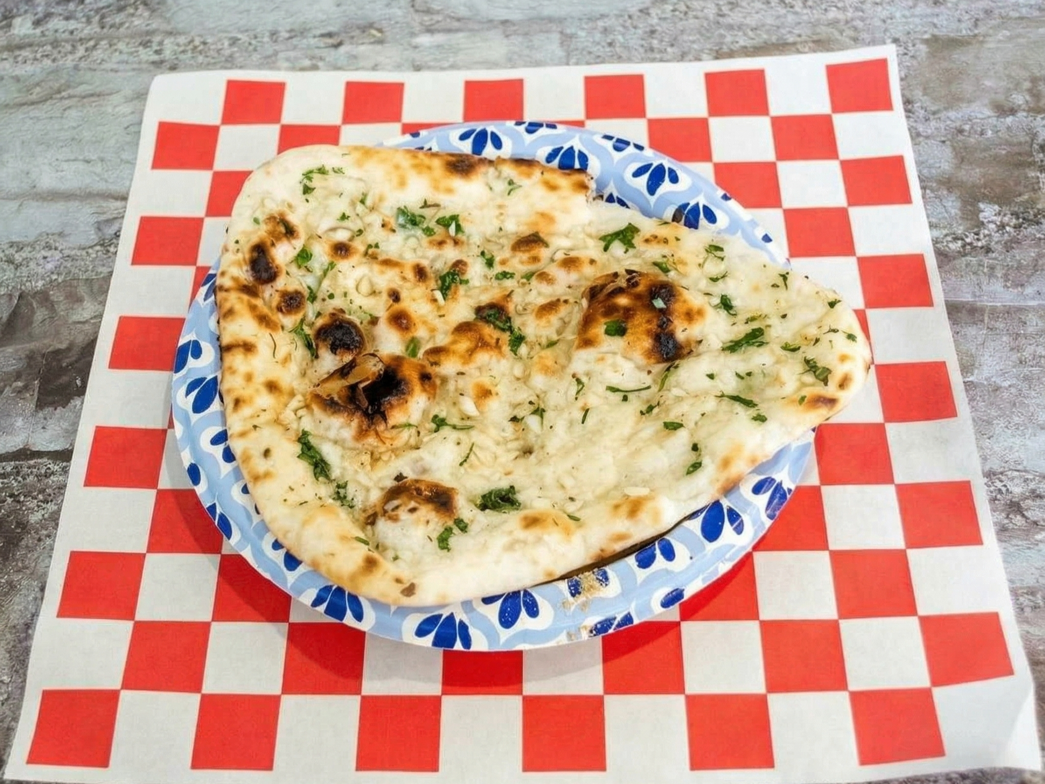 Garlic Naan Bread -  2 pc.