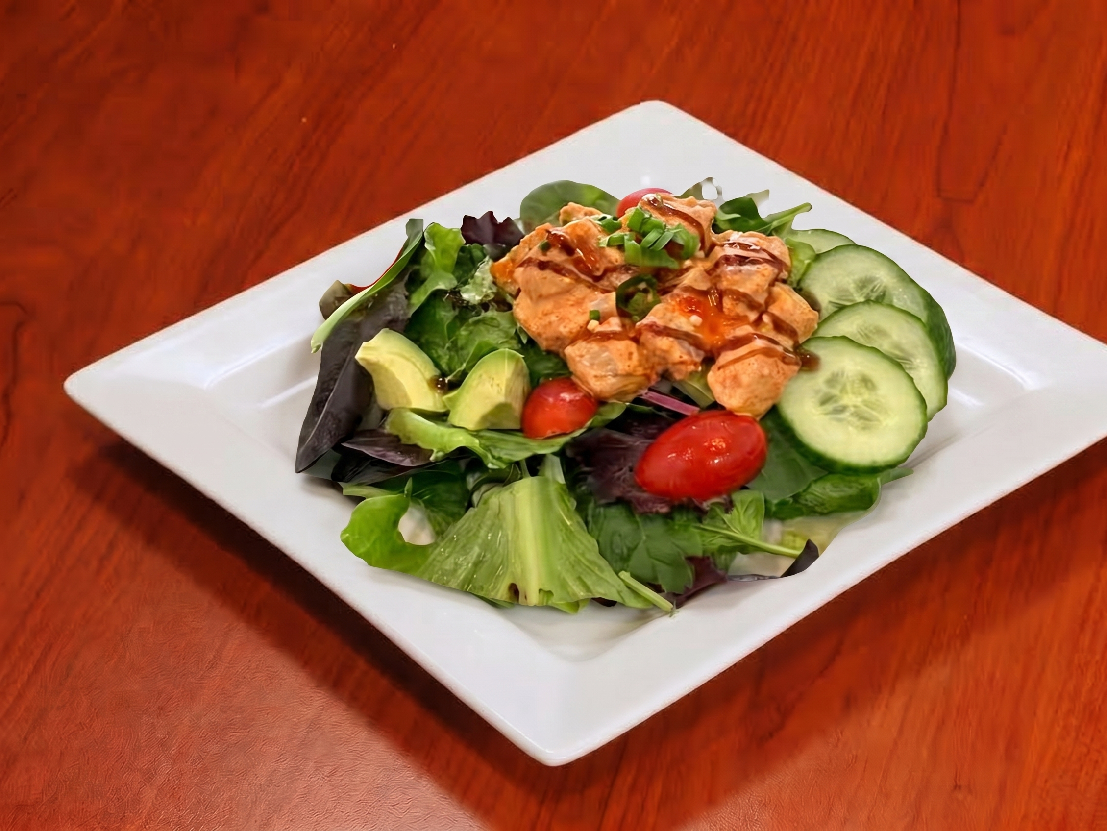 G2 Rainbow Poke Salad.