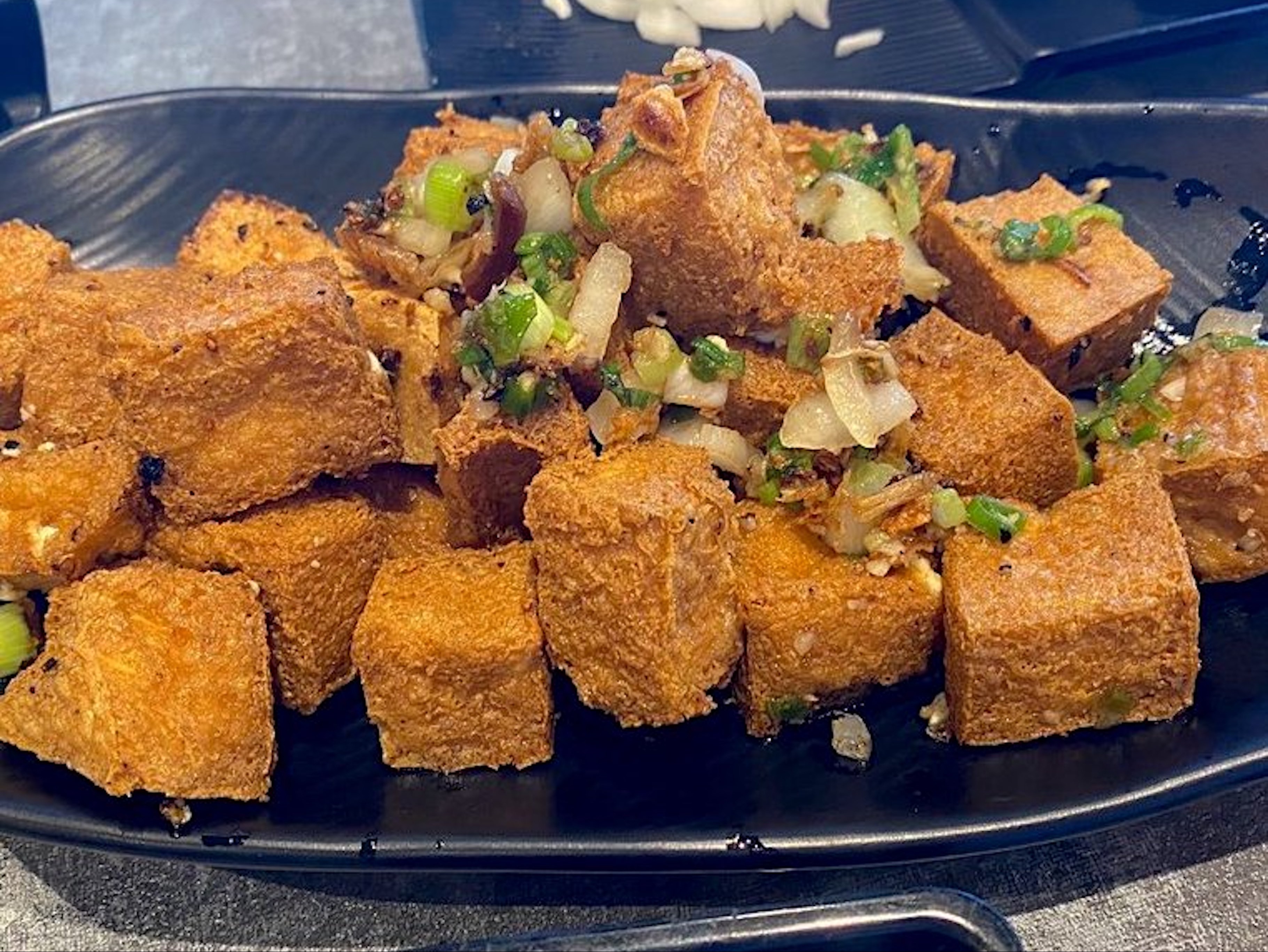Salt And Pepper Tofu.