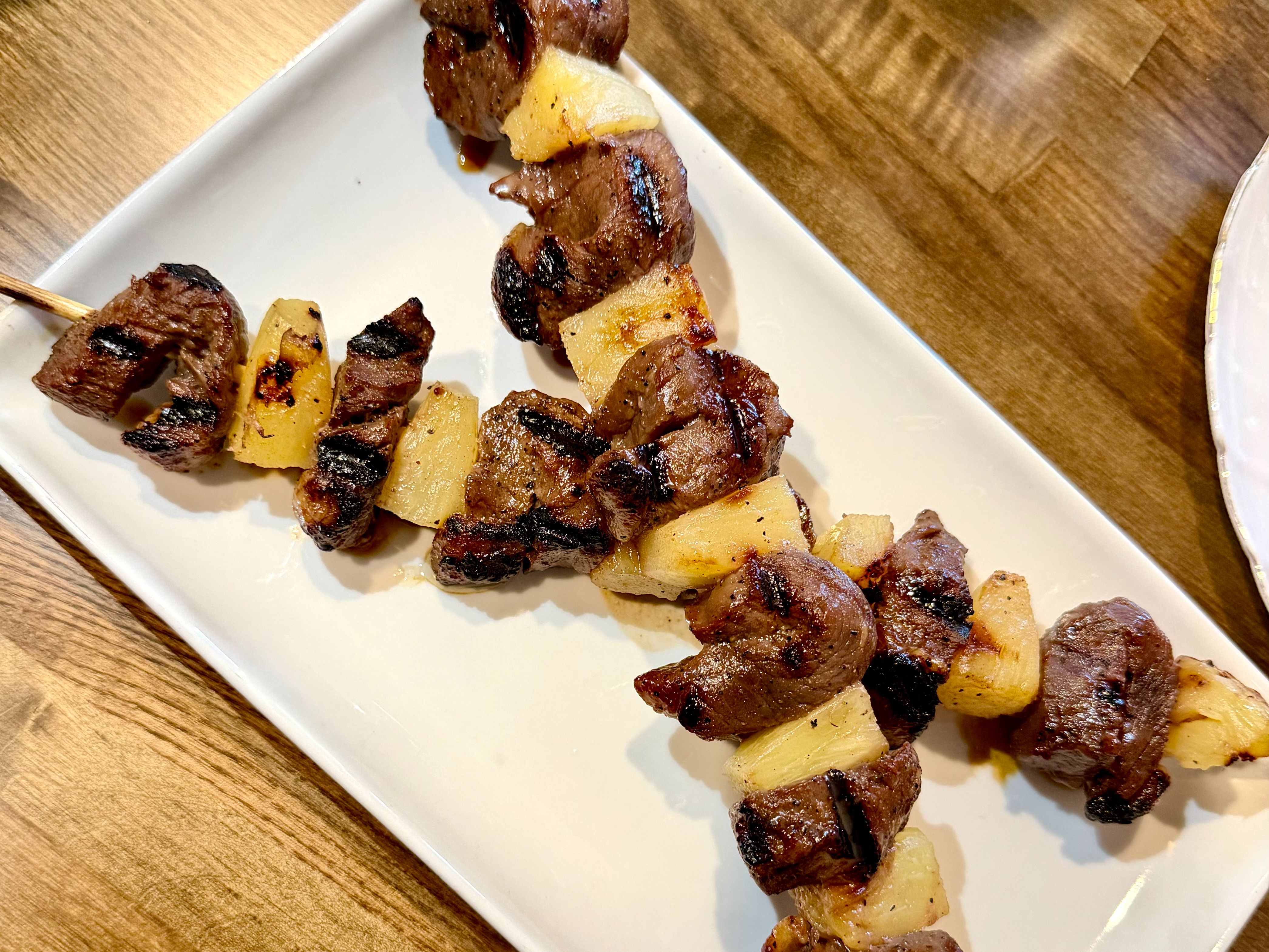 Teriyaki Picanha Skewer.