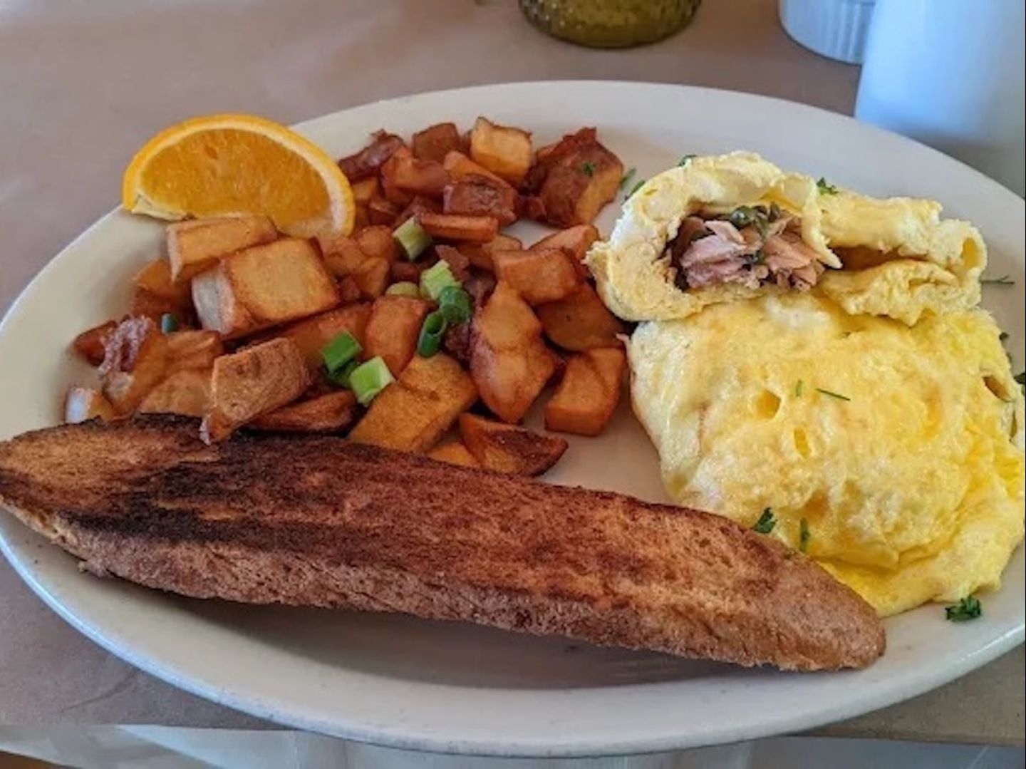 Cape Fear River Omelet.