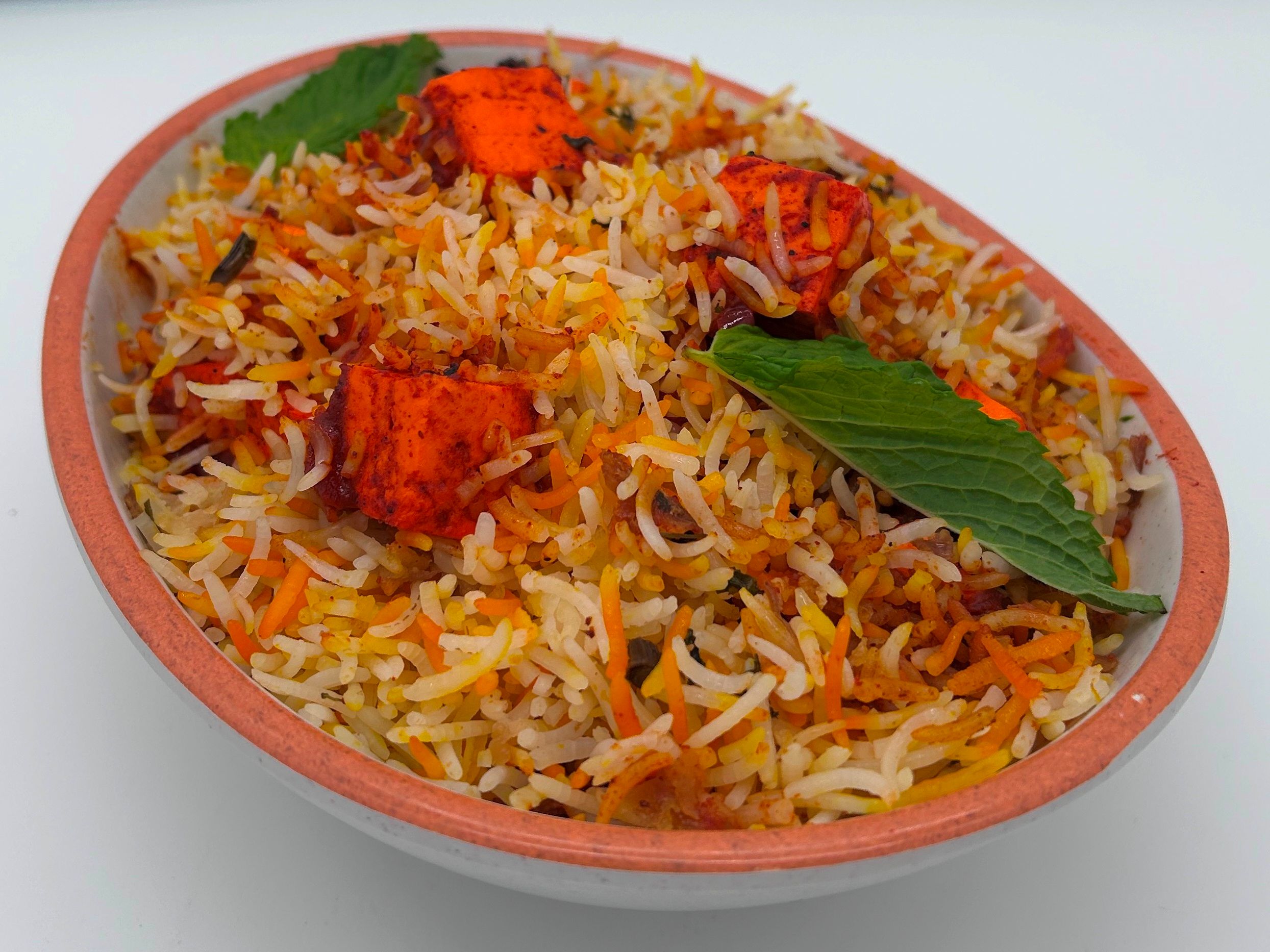 Paneer Biryani.