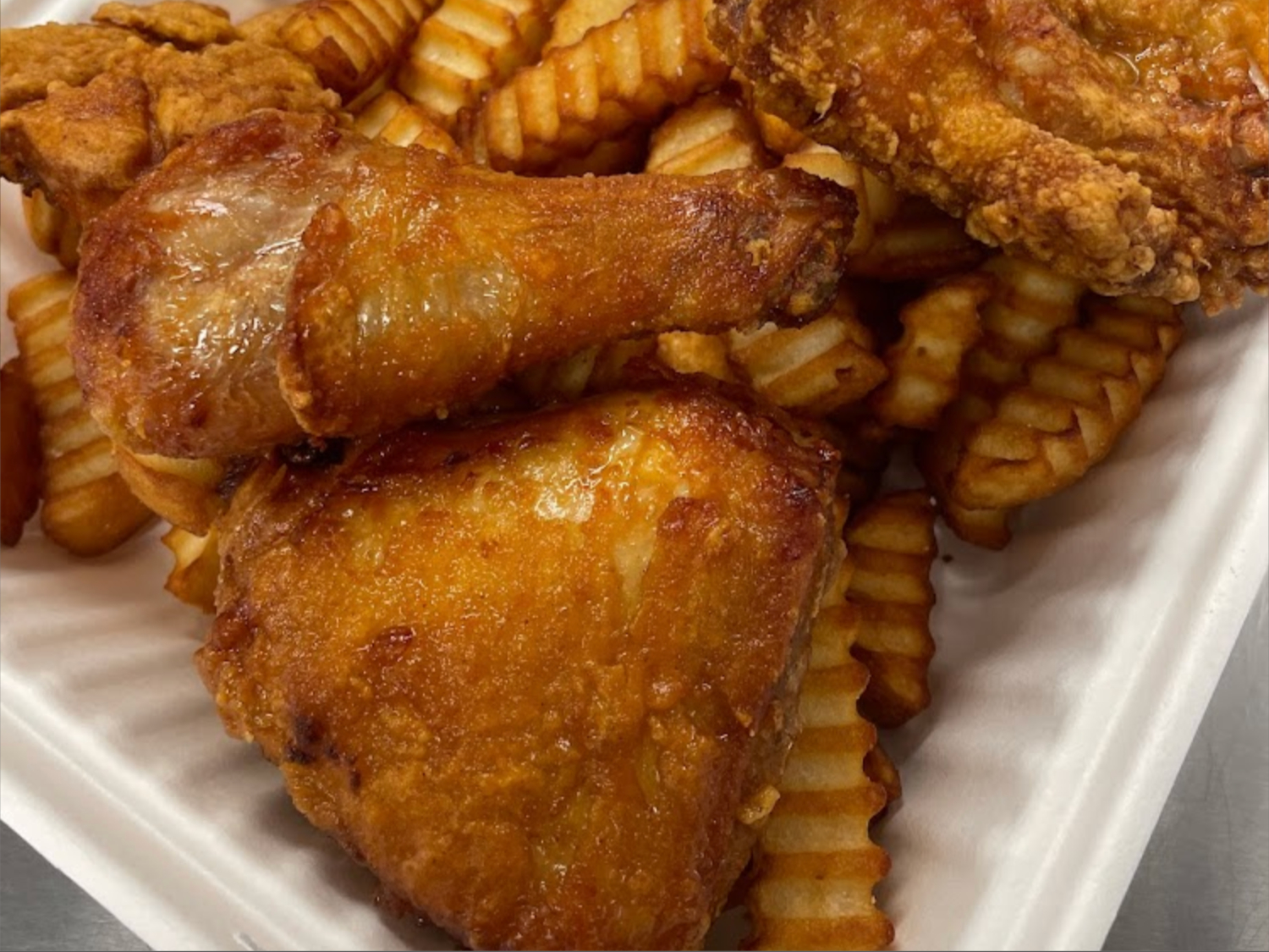 8pcs Buff Wings.