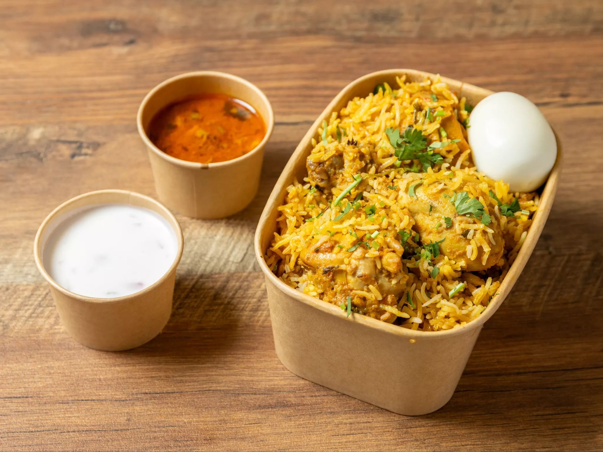 Chicken Dum Biryani.