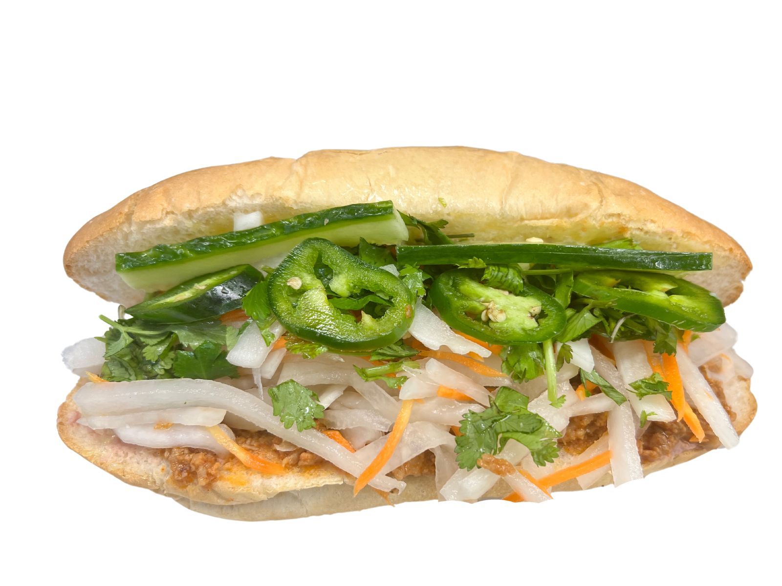 Banh Mi Spicy Chicken.