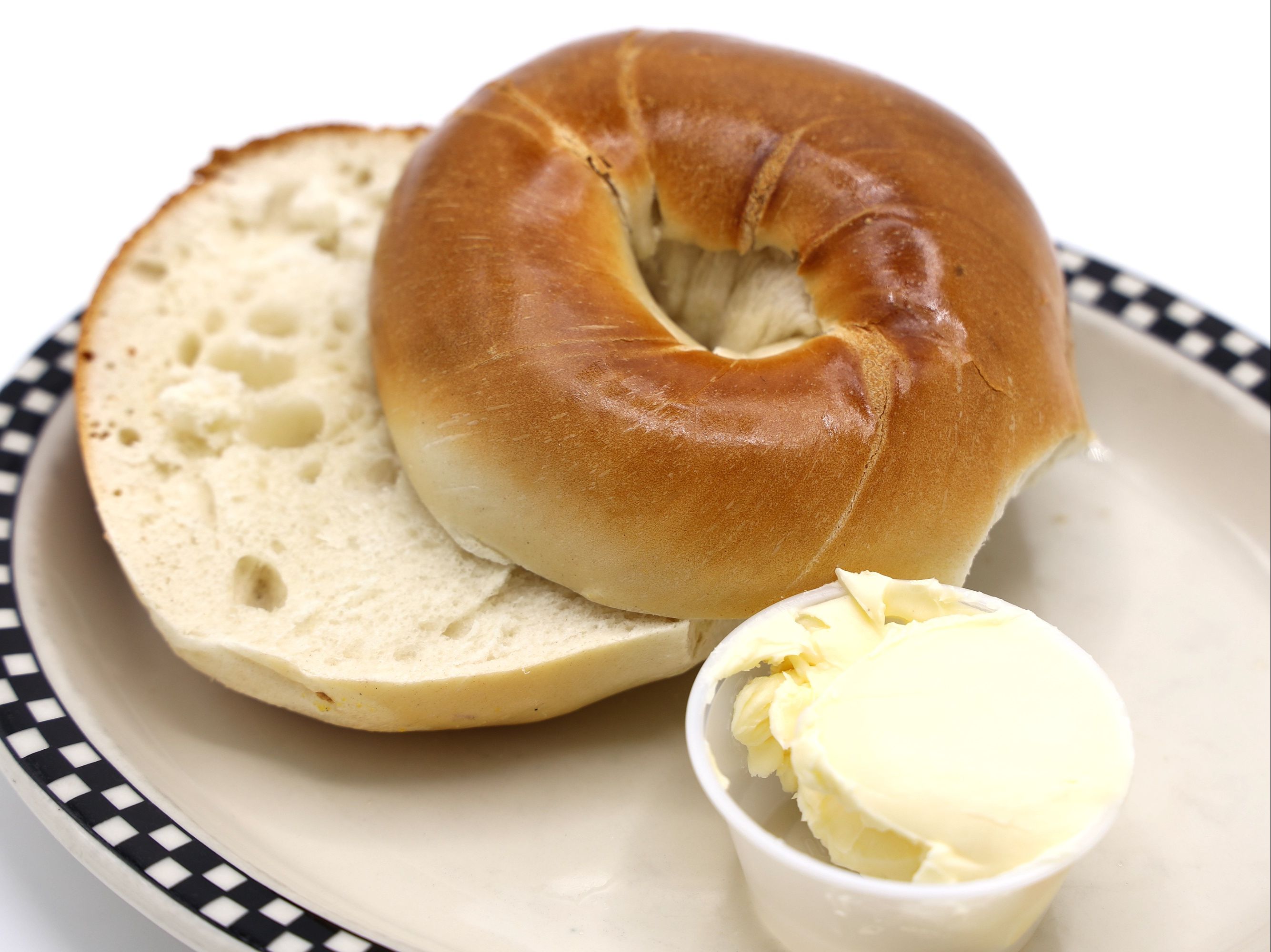 Bagel with Butter.
