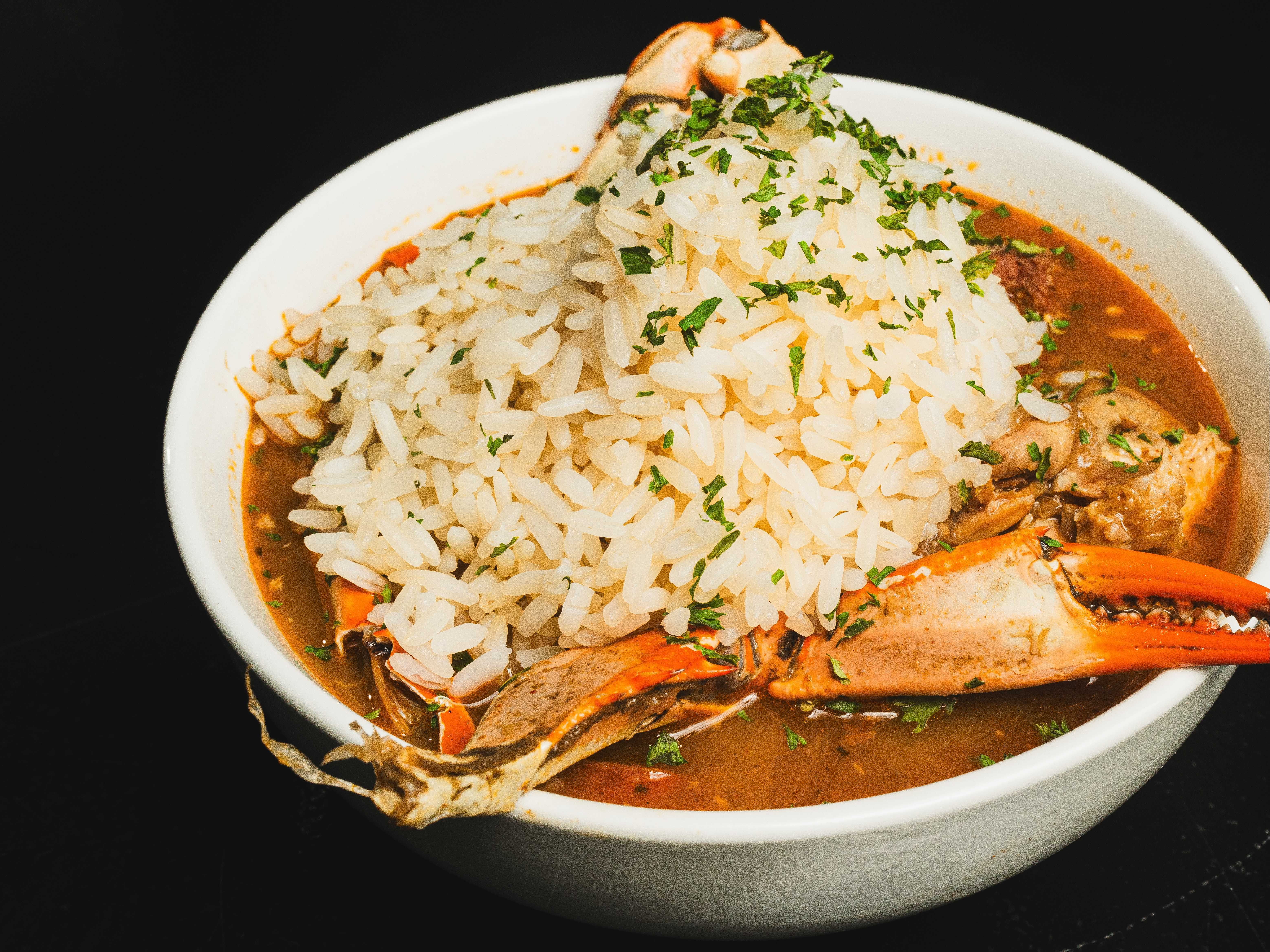 Seafood Gumbo.