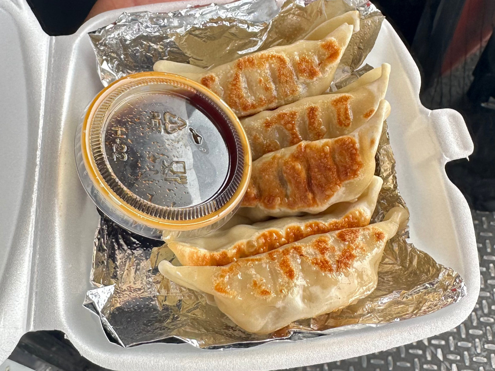 6 PIECE PORK POT-STICKERS