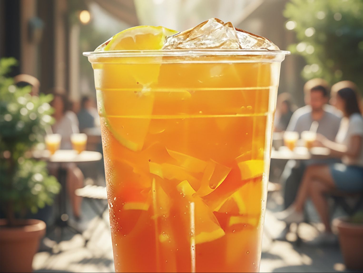 Orange Fruit Tea.