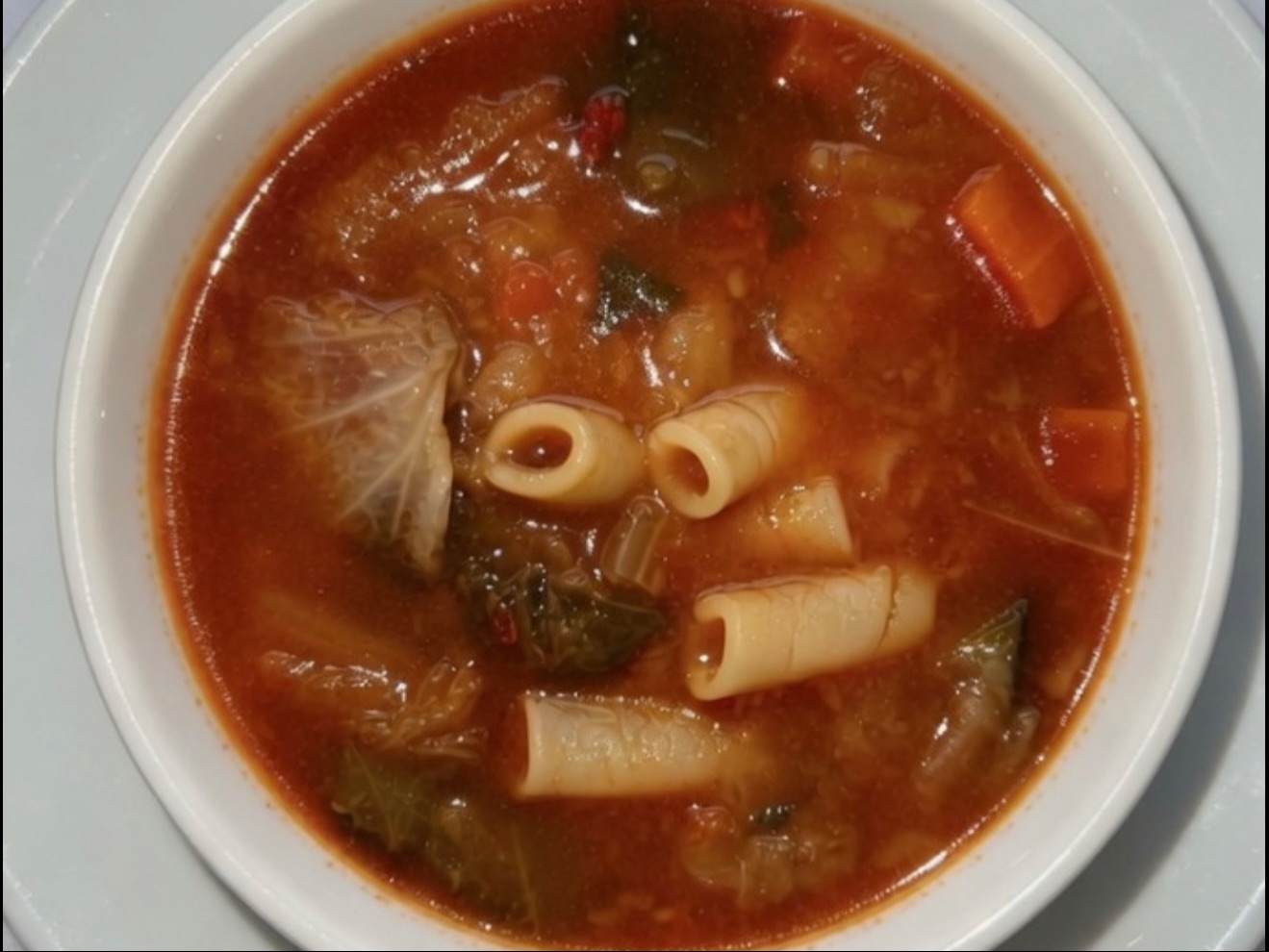 Minestrone Soup.