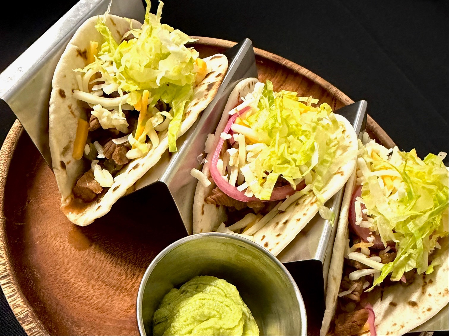 Steak Tacos.