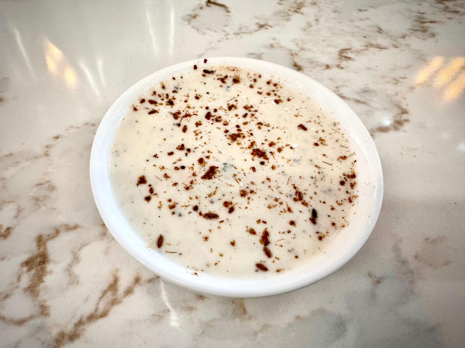 Cucumber Raita.