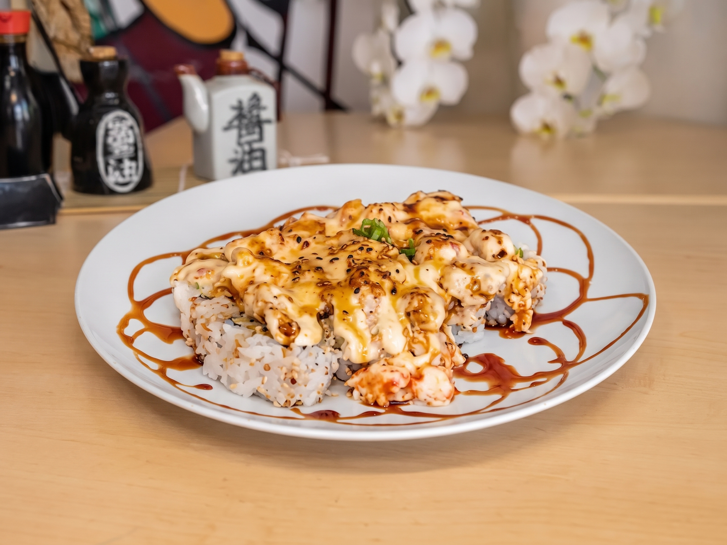 Baked Lobster Roll.