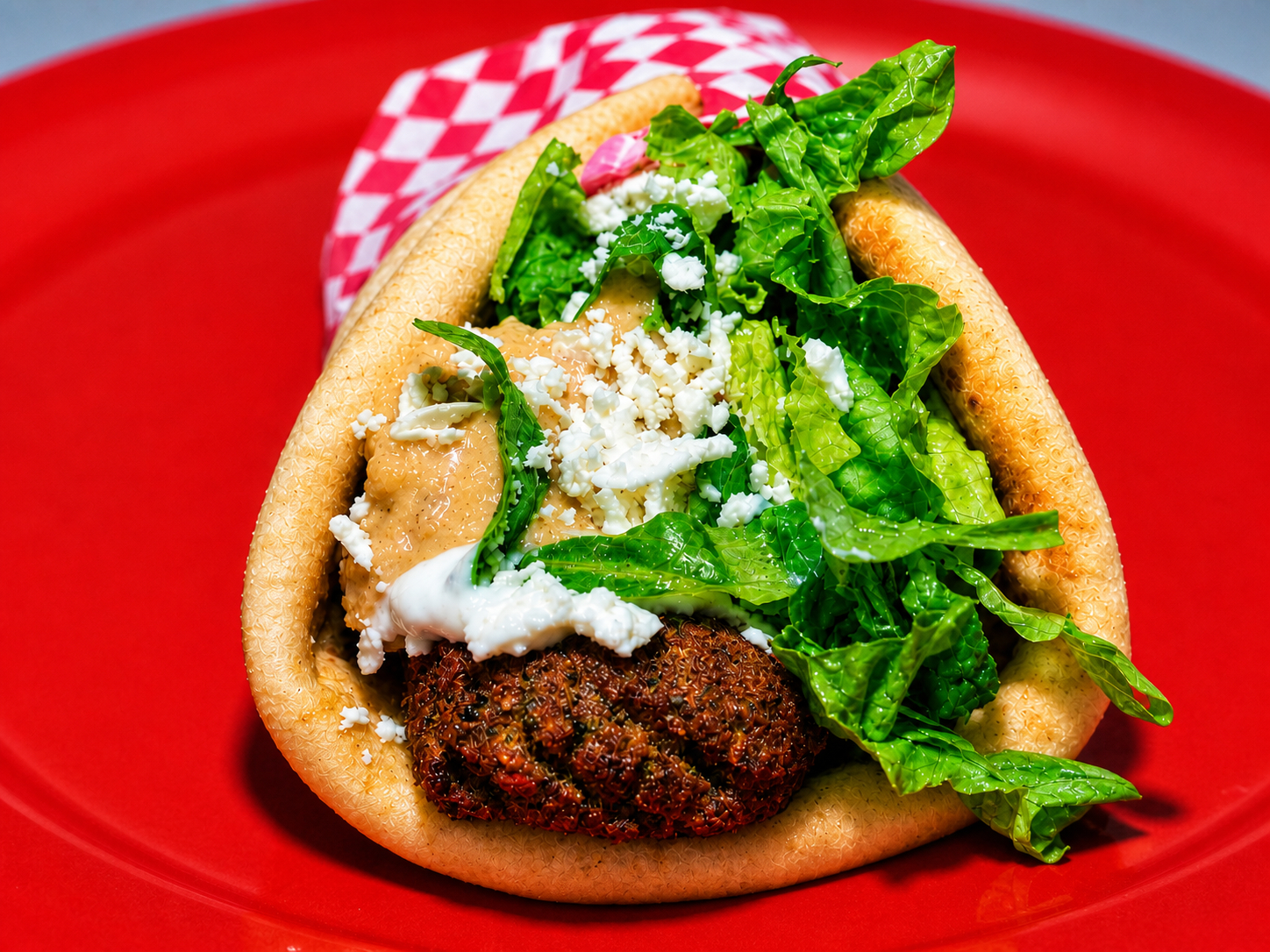 Falafel Sandwich.