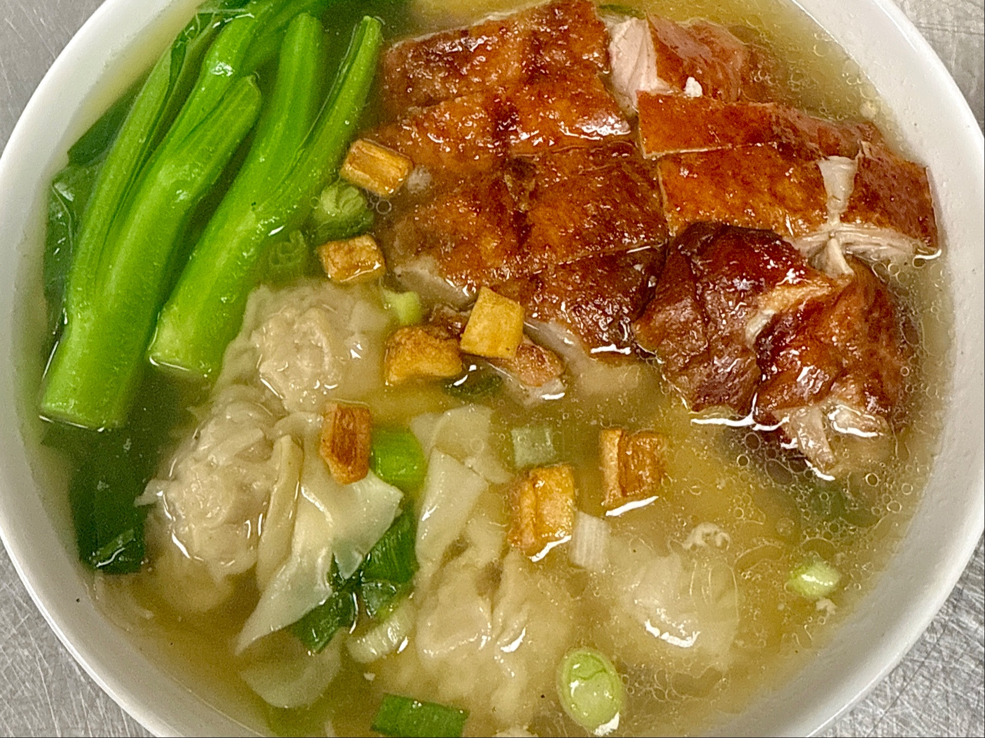 11. BBQ Combo Wonton Noodle 烧腊吞麵