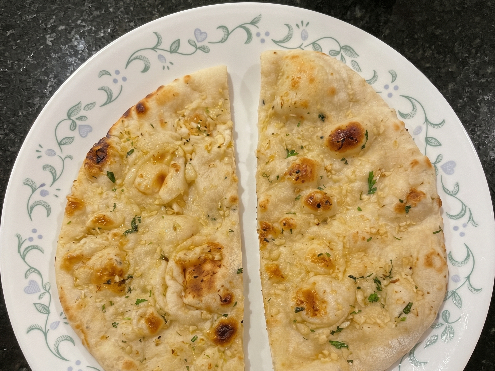 Cheese Garlic Naan.