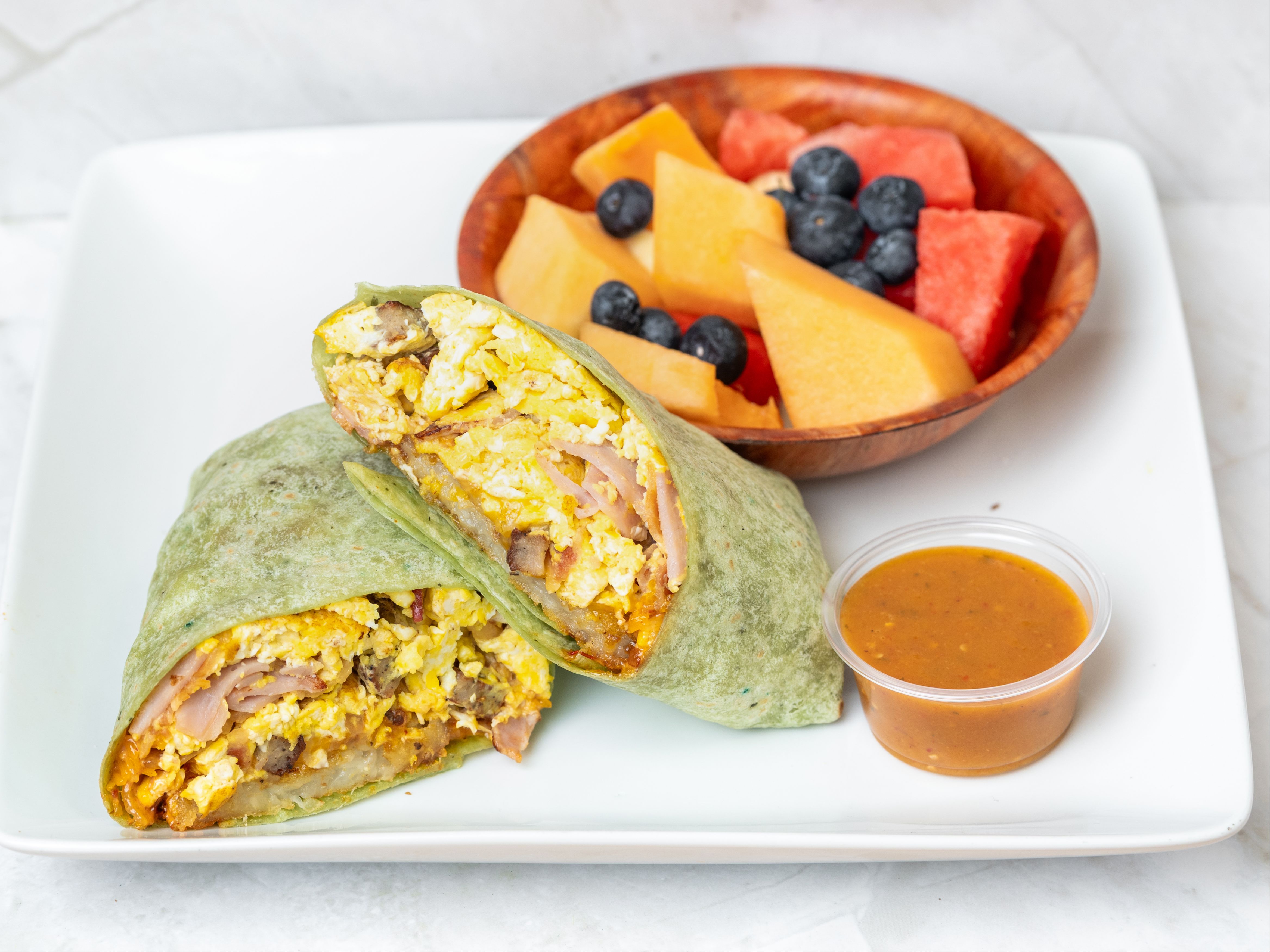 Meat Lovers Burrito.