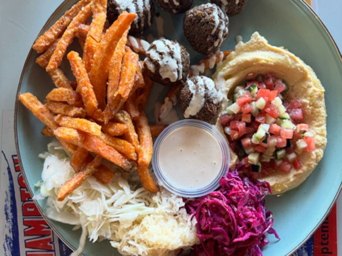 Falafel Platter 21-30 Ppl $18.50 Per Person.