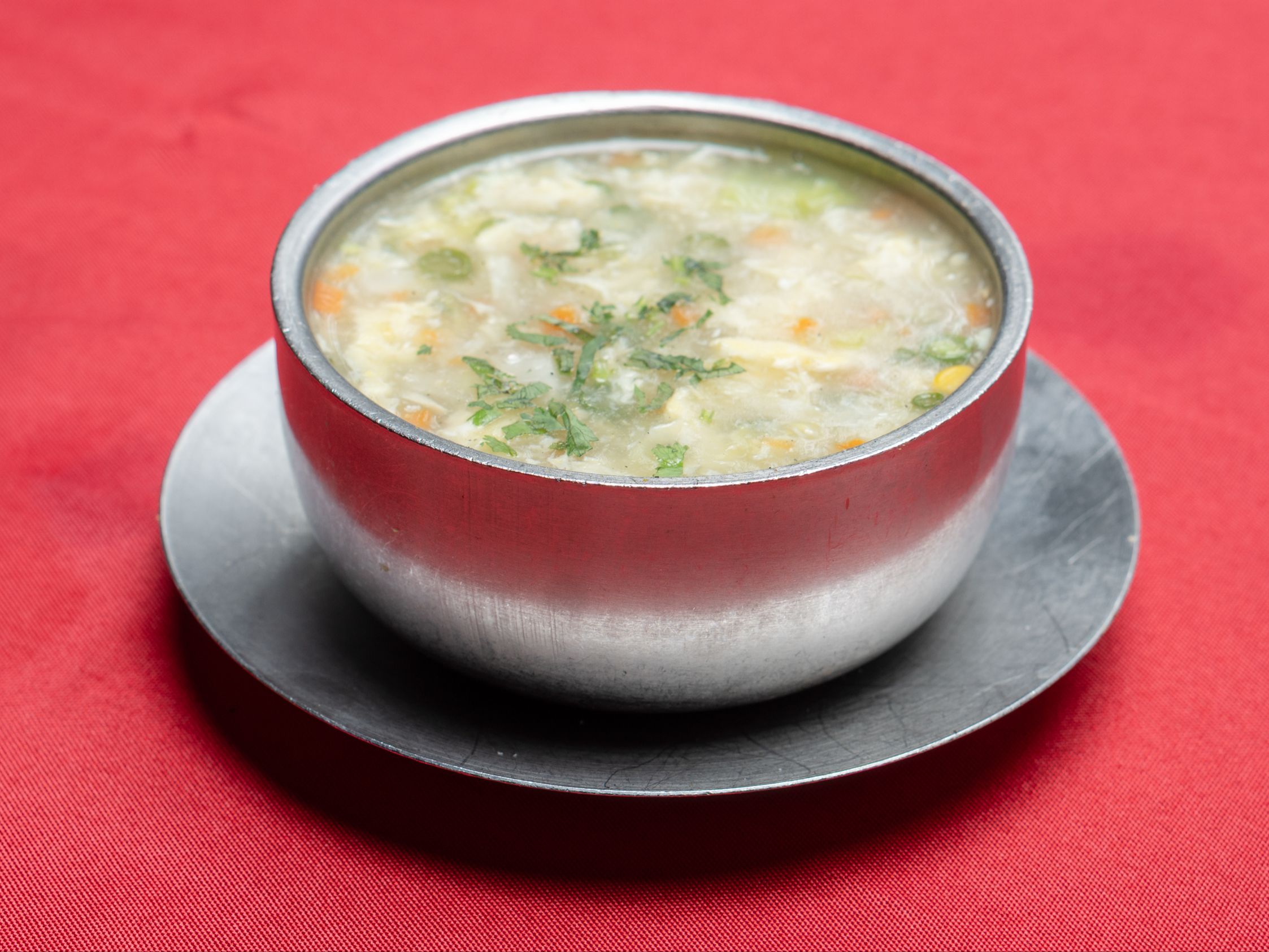 Sweet Corn Soup.