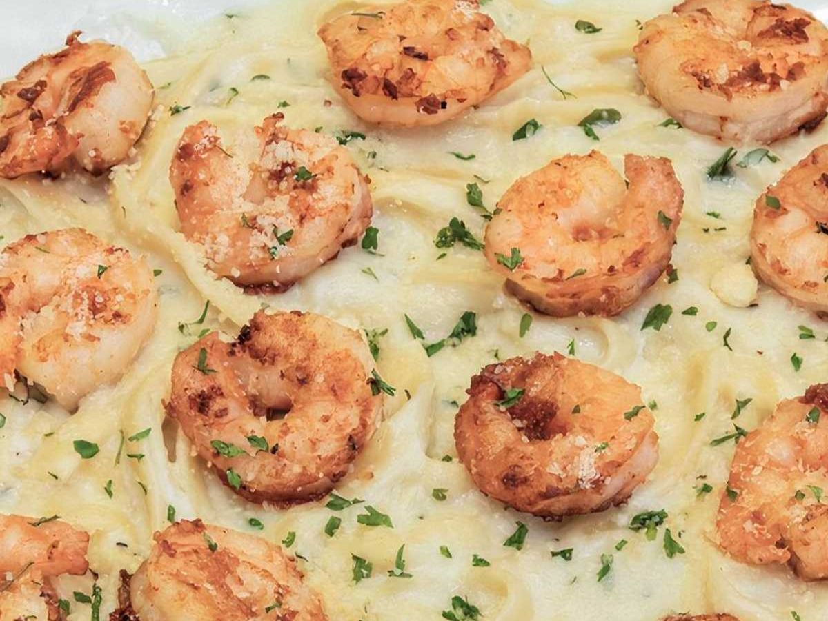 Shrimp Fettuccine Alfredo