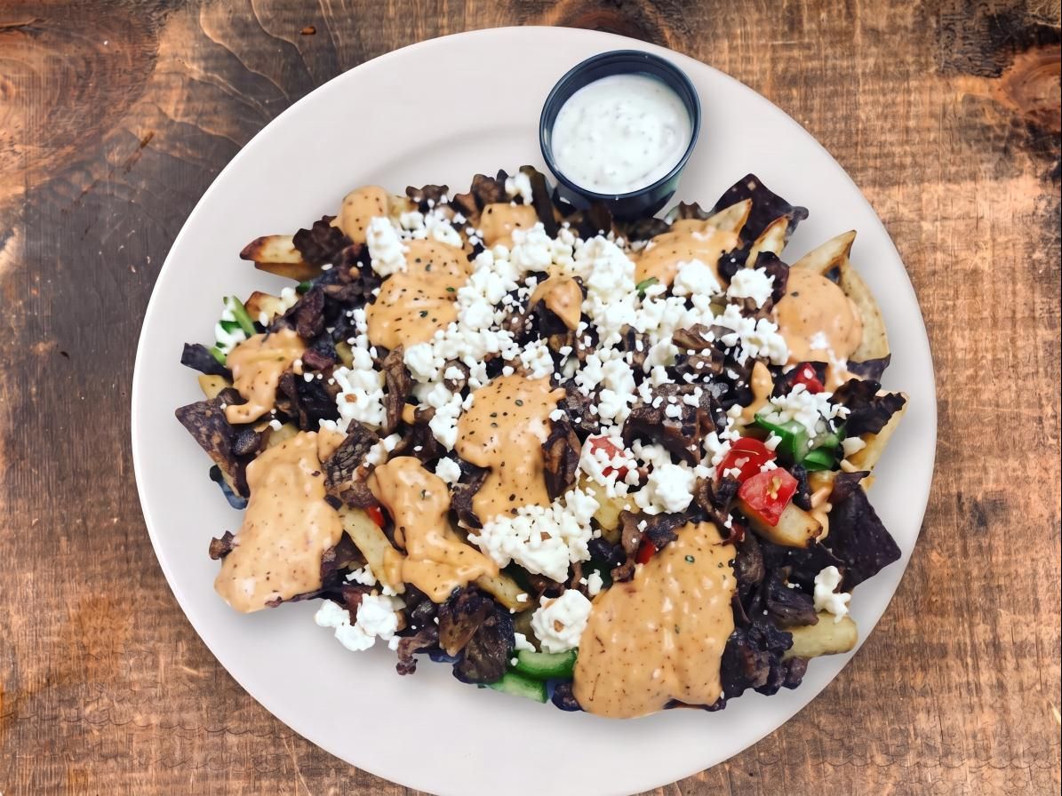 Loaded Greek Fries.