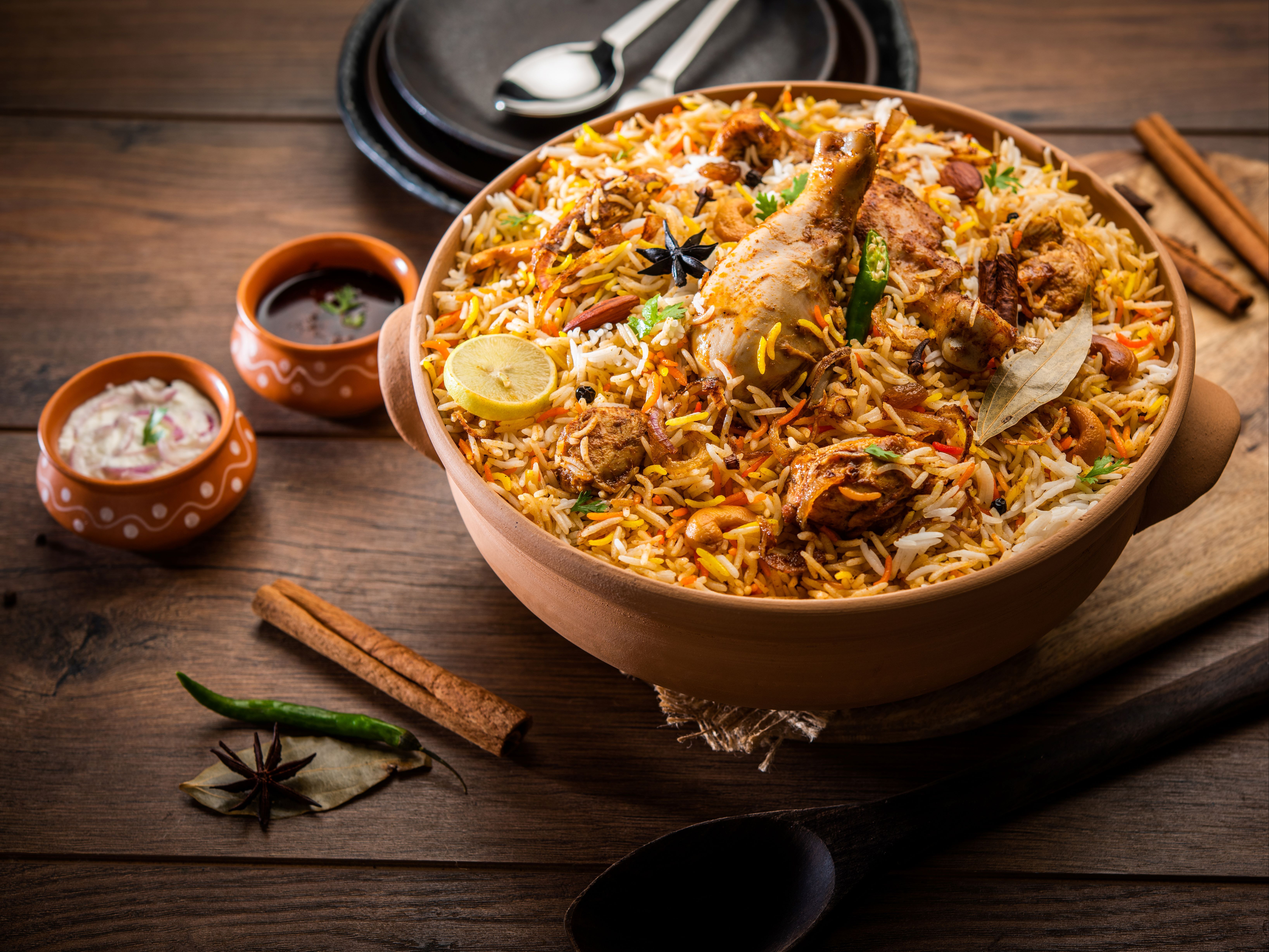 Murgha Dum Biryani.