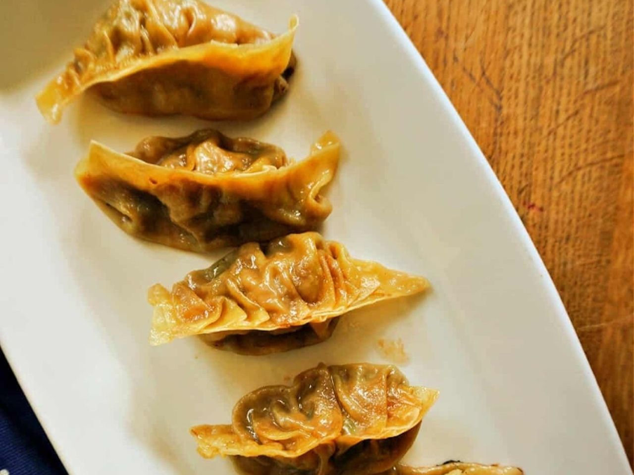 Chicken Pot Stickers Pan Fried.