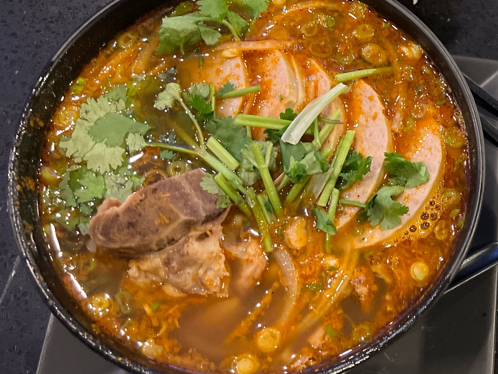 P11. Spicy Beef Noodle (Bun Bo Hue).