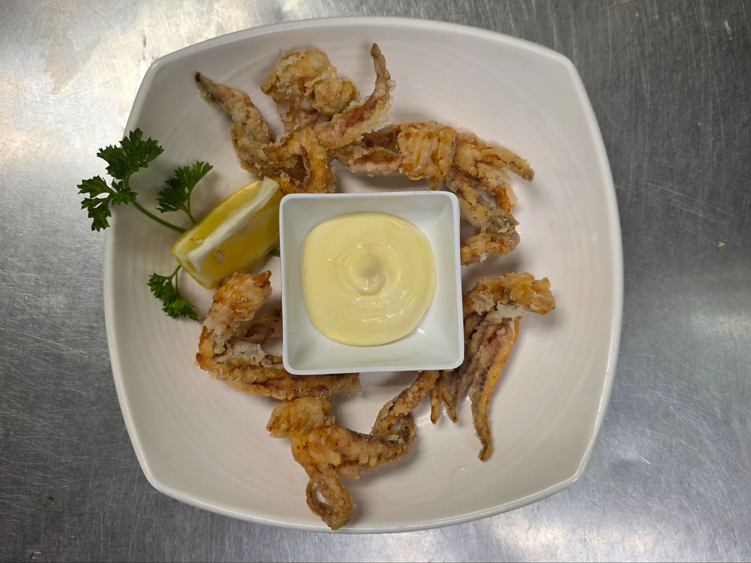 **TO GO** A4. Ika Geso Karaage.