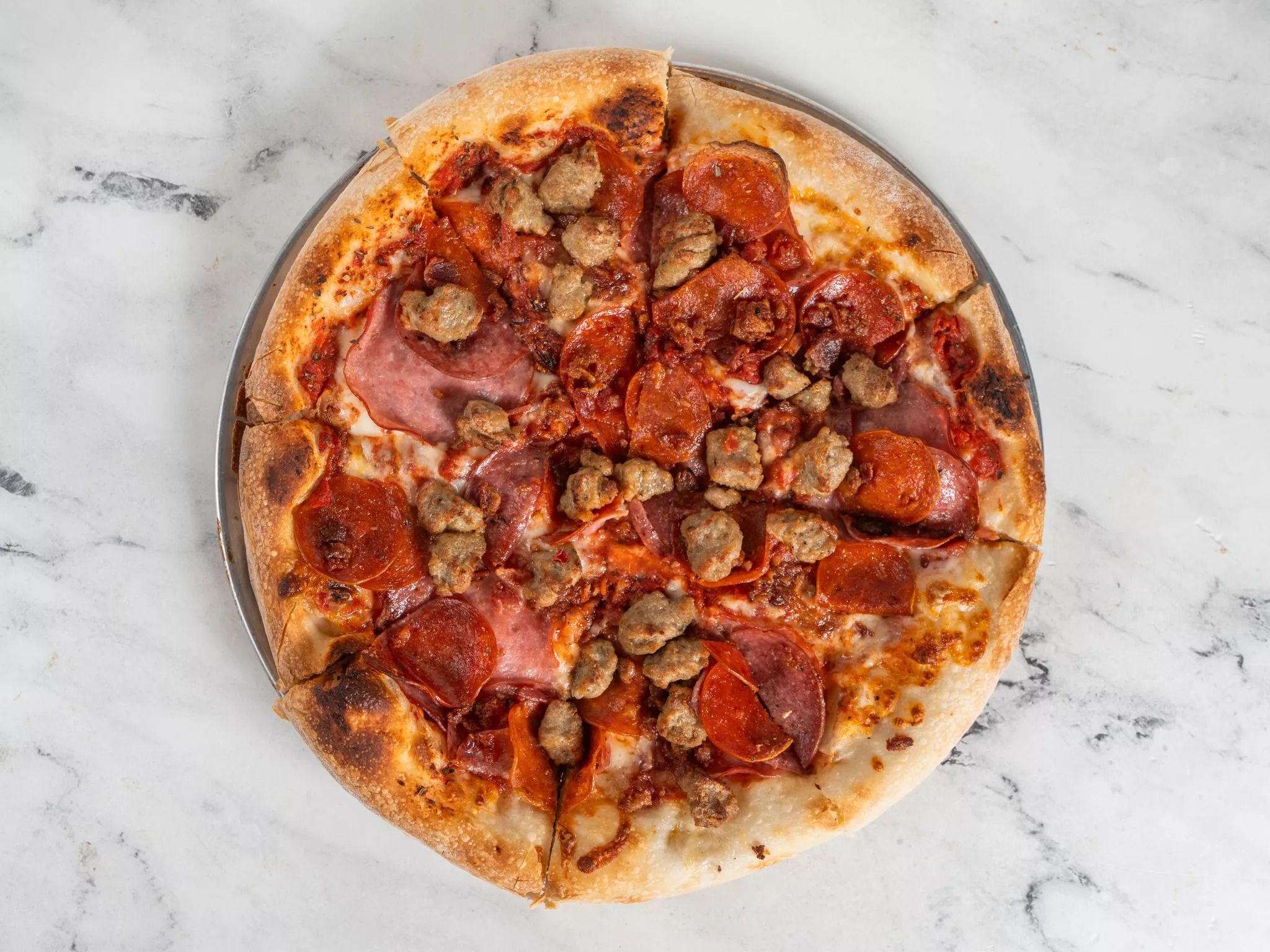 The Meat Lover Pizza.