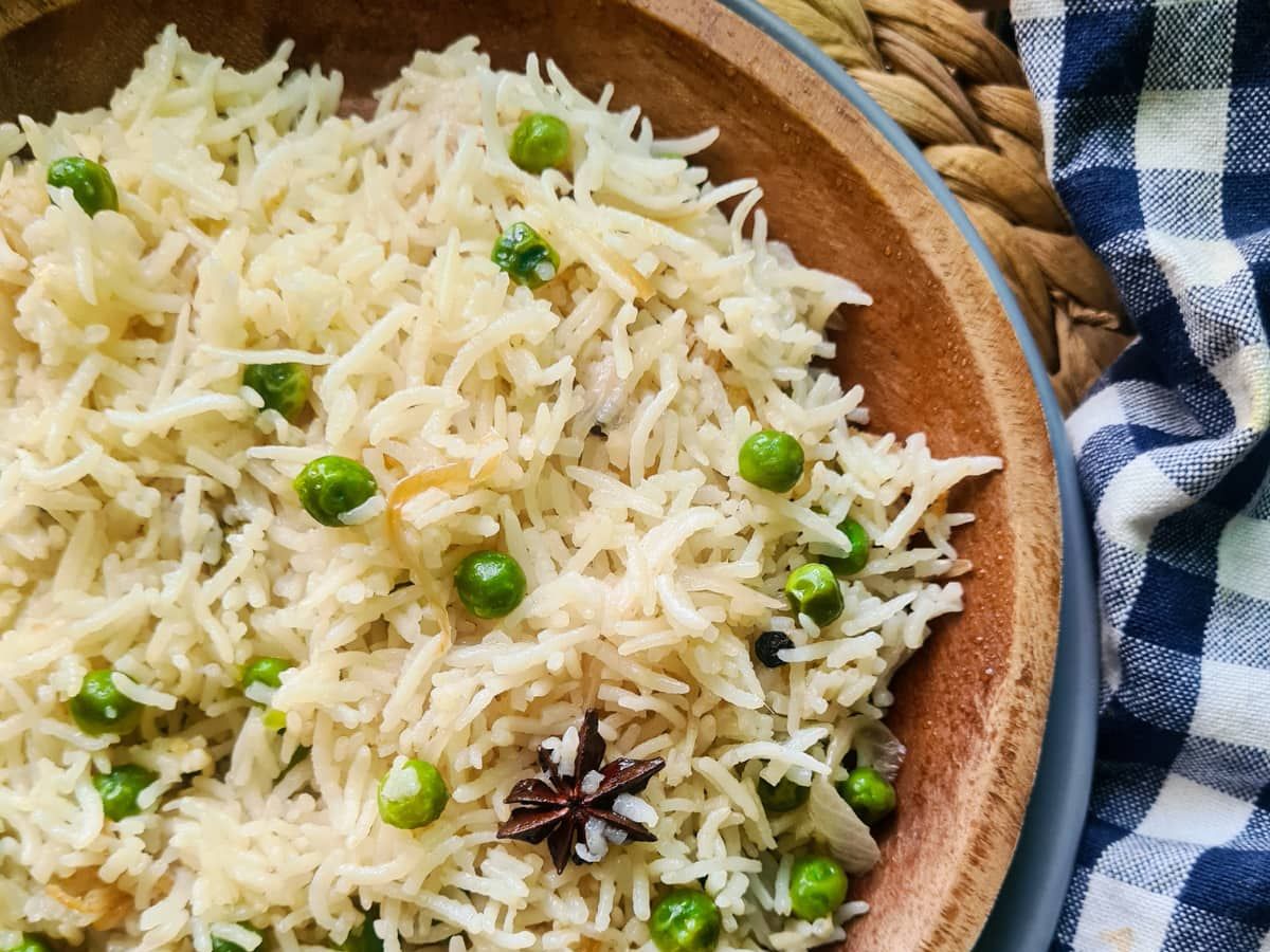 Peas Pilav