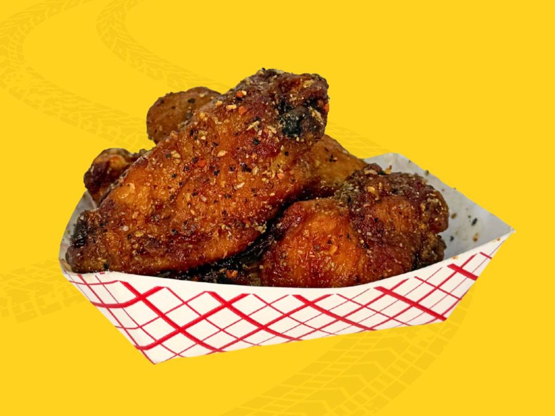 Lemon Pepper Wings (Half Dozen).
