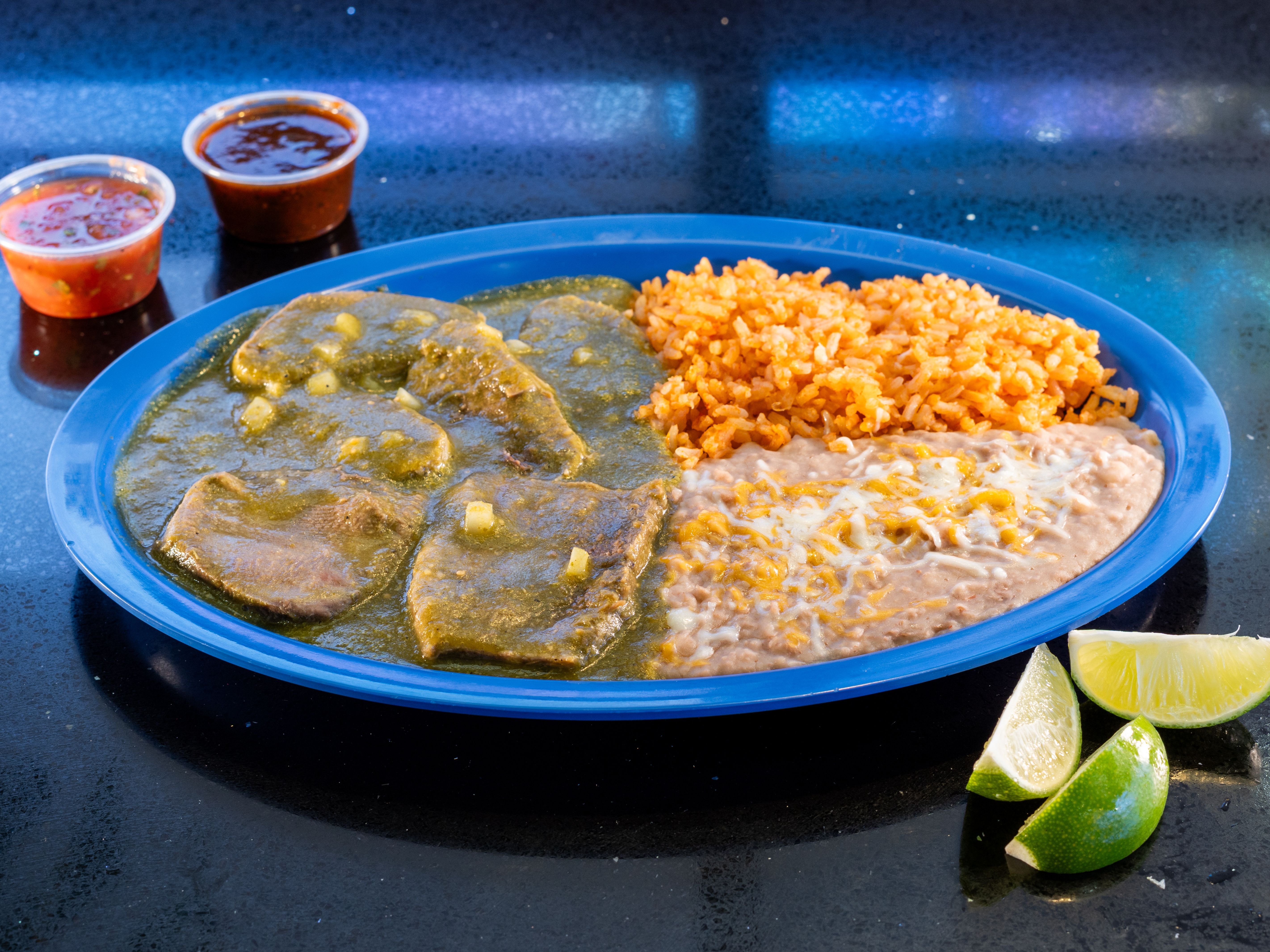 Lengua En Salsa Verde.