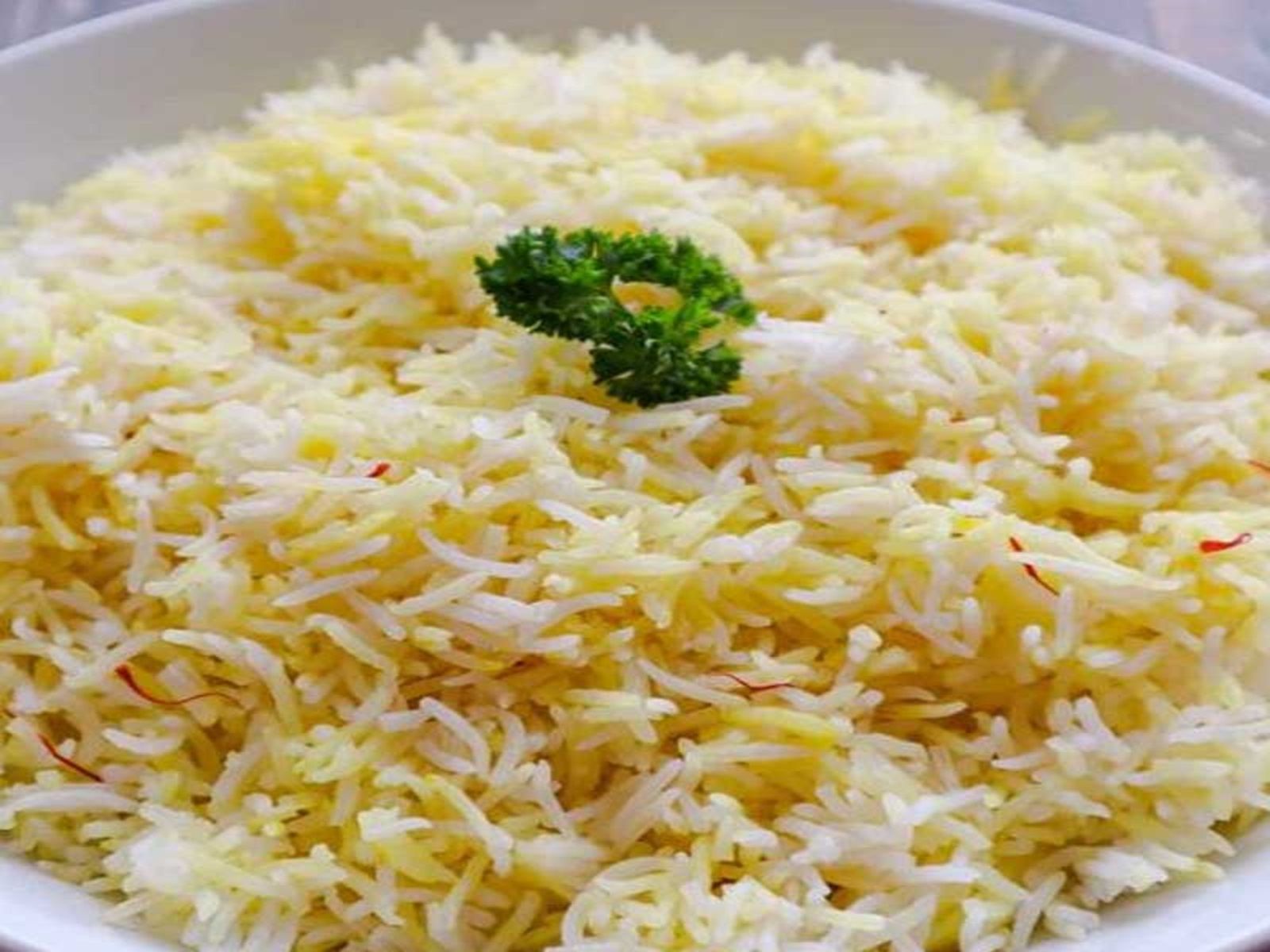 Plain Biryani Rice.