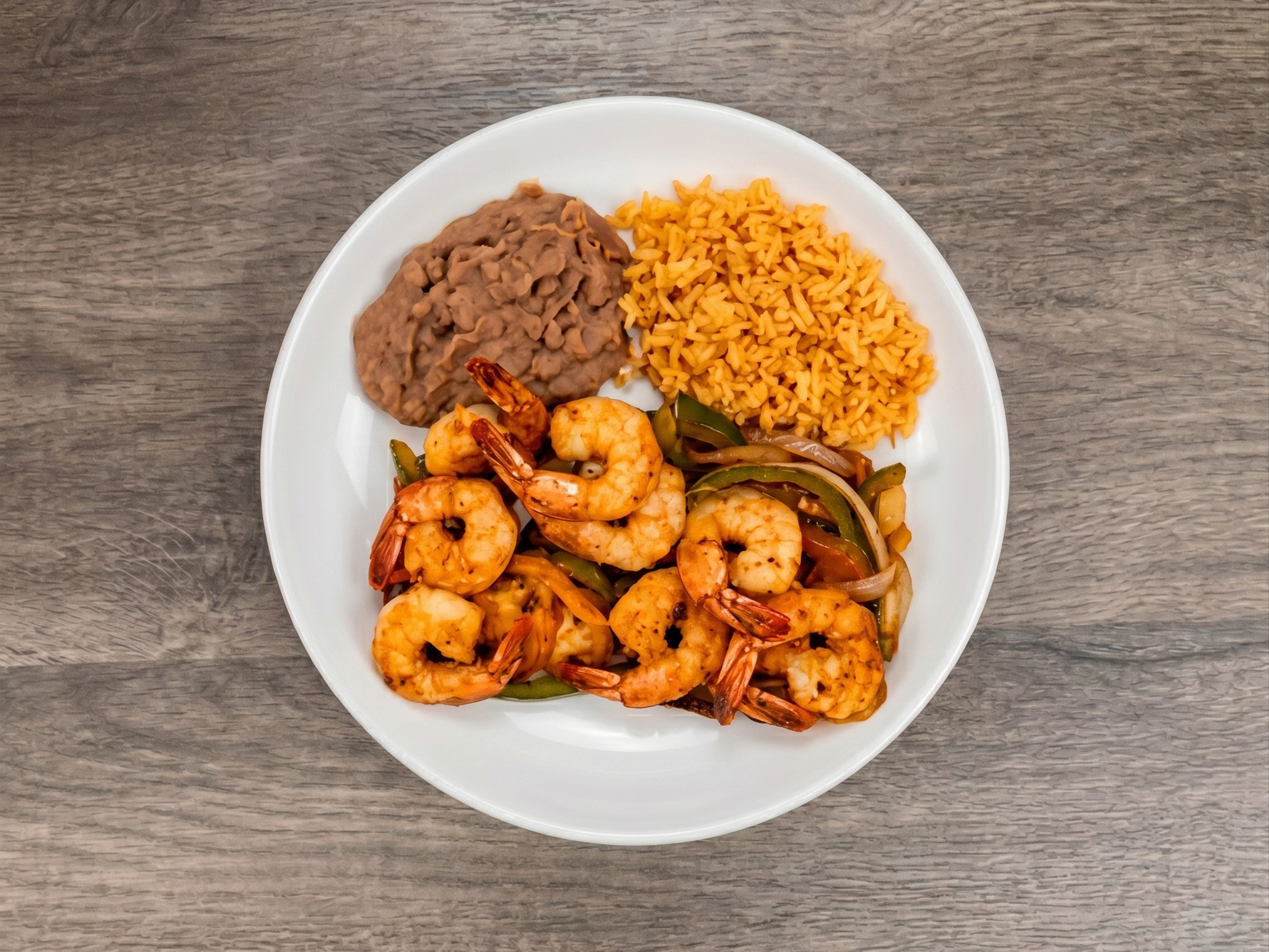 Shrimp Fajitas Dinner