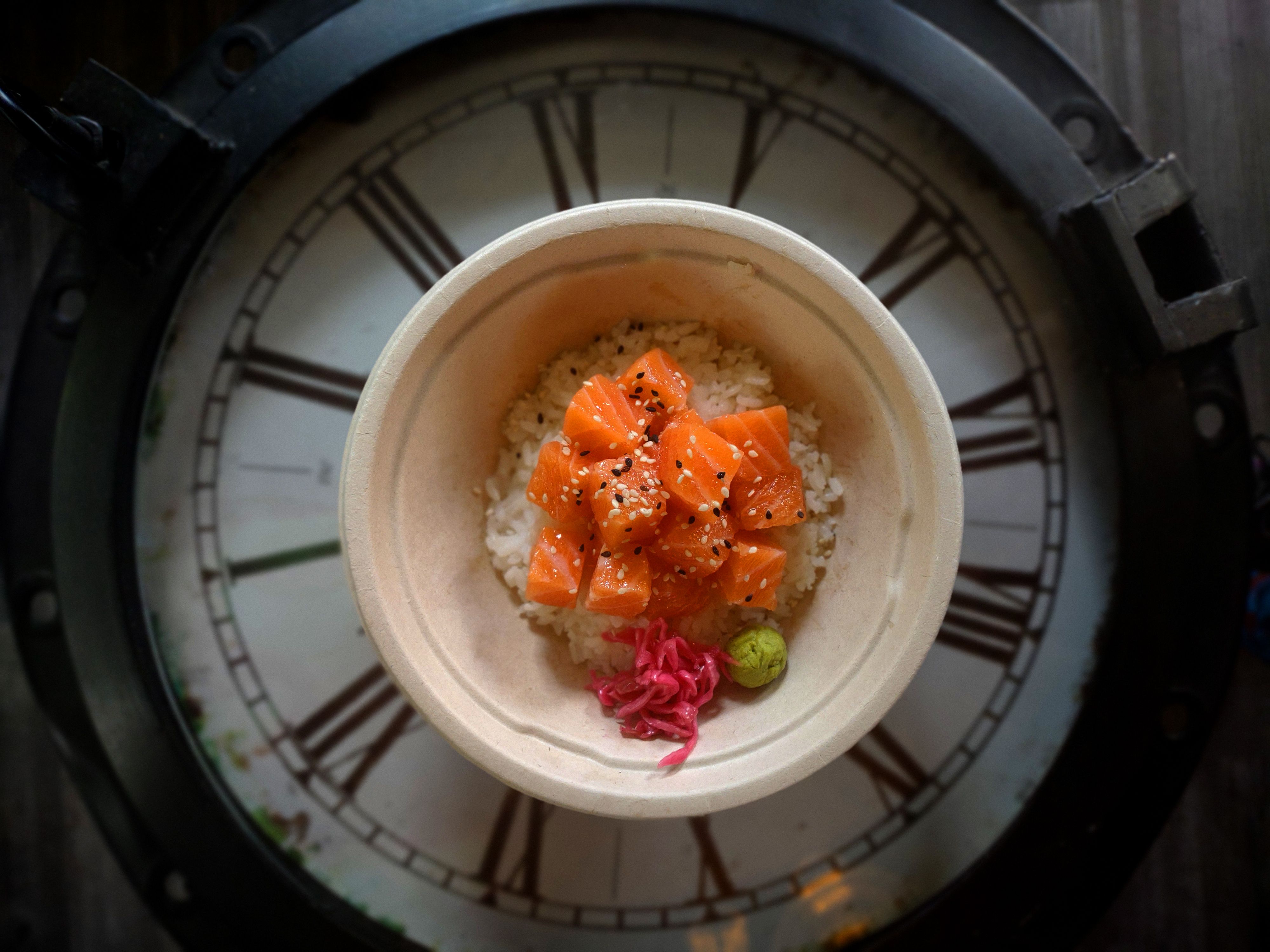 Sashimi Salmon.
