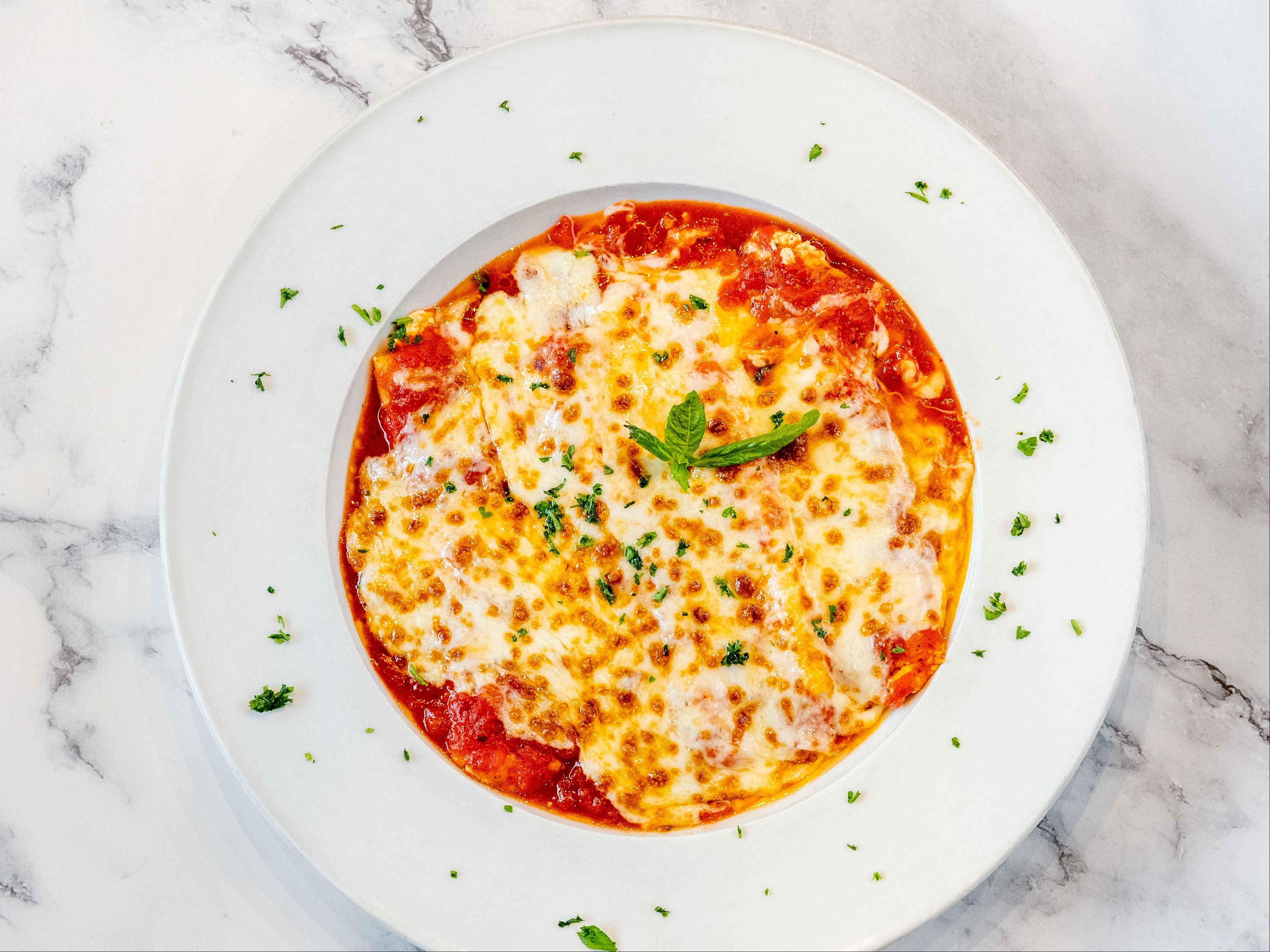 Homemade Manicotti