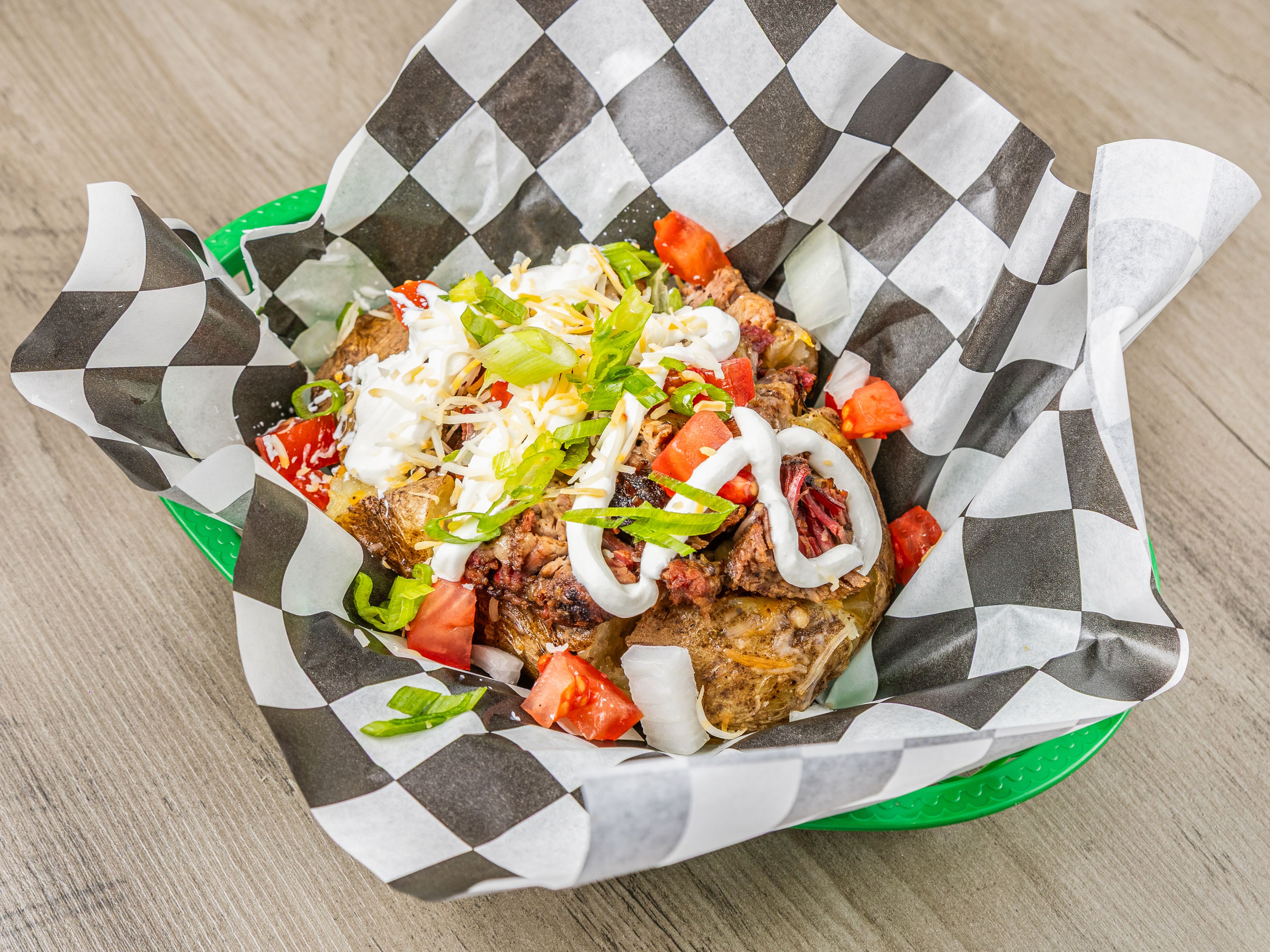 Brisket Loaded Potato.