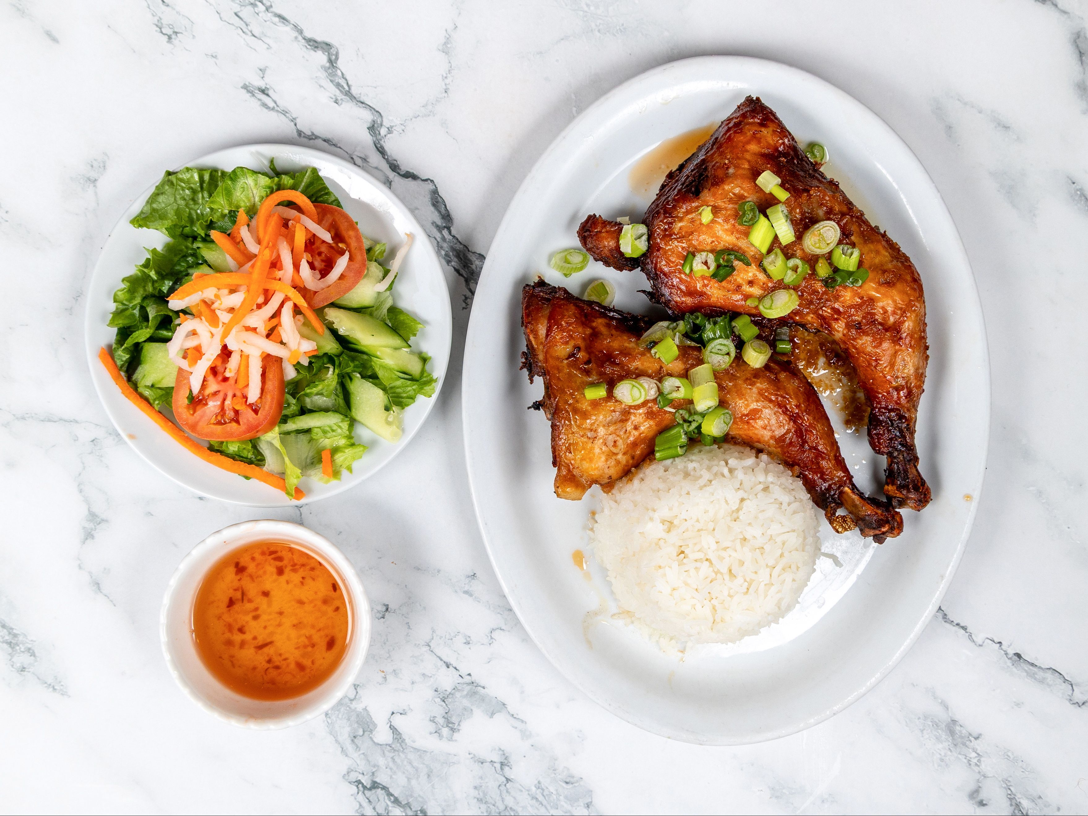 Rice W/ Crispy Chicken