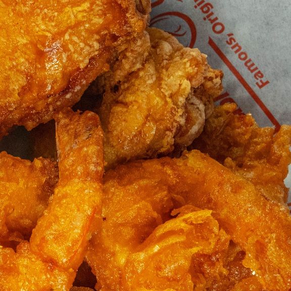 1 Piece Tender 5 Pieces Large Shrimps