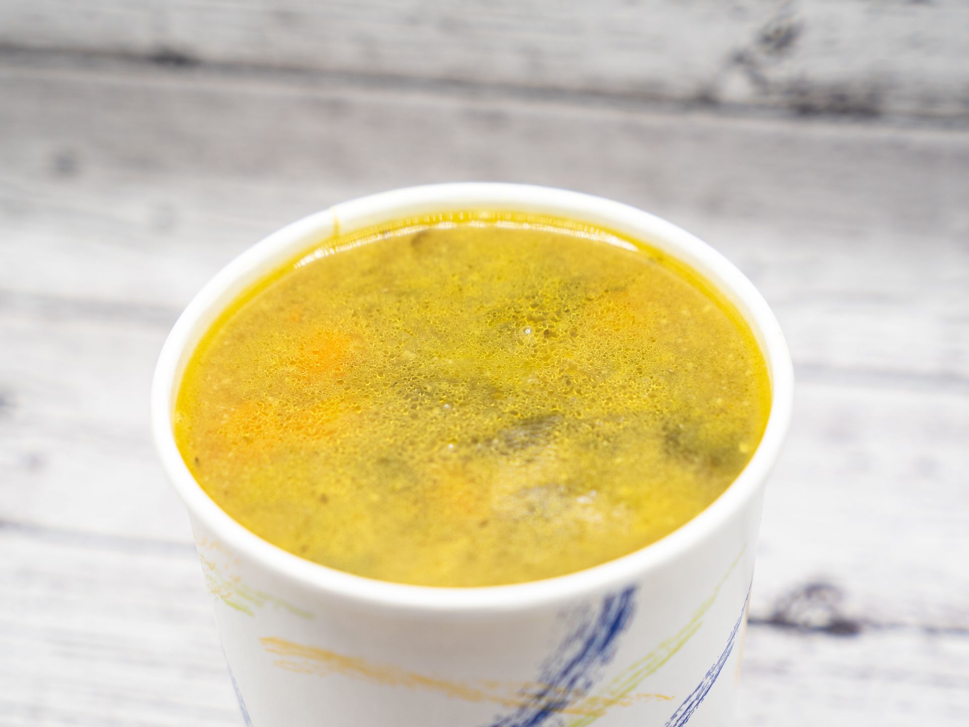 Medium Chicken Soup.