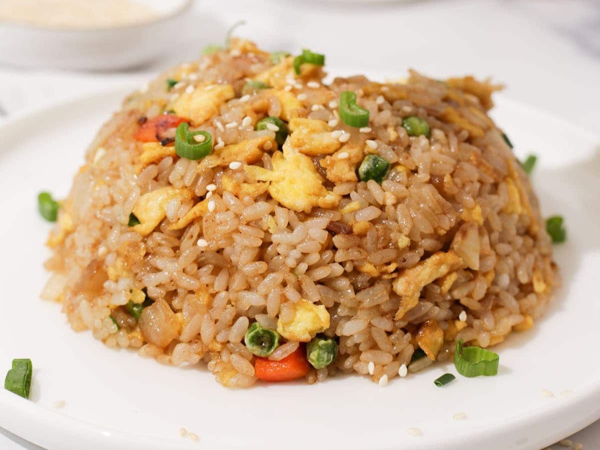Egg Fried Rice for Kids.