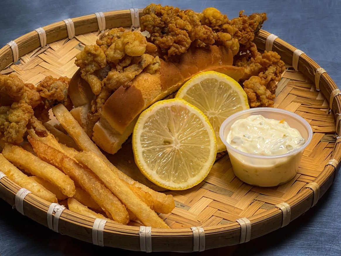 Fried Clam Roll.