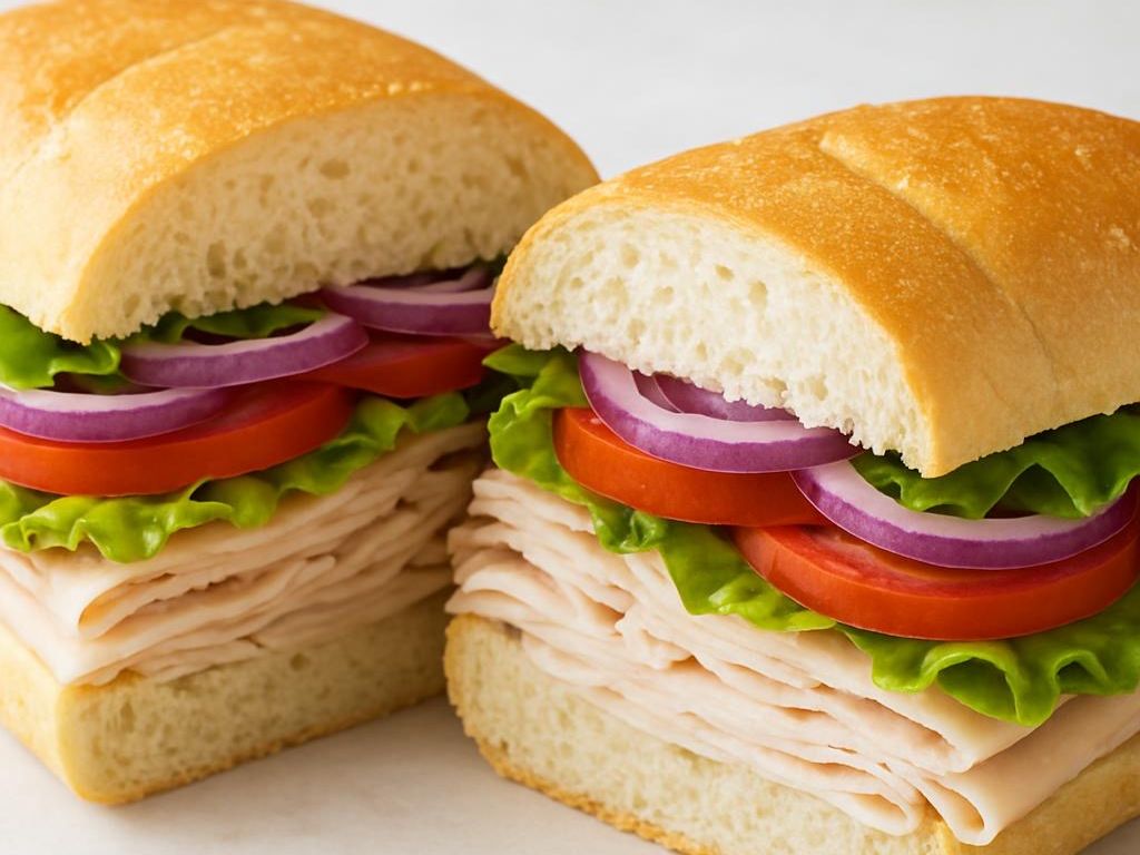 Turkey Sub Whole Loaf Bread.