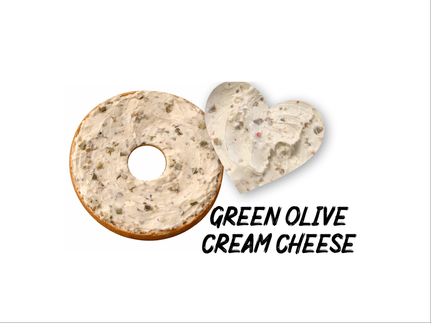 Green Olive Cream Cheese.
